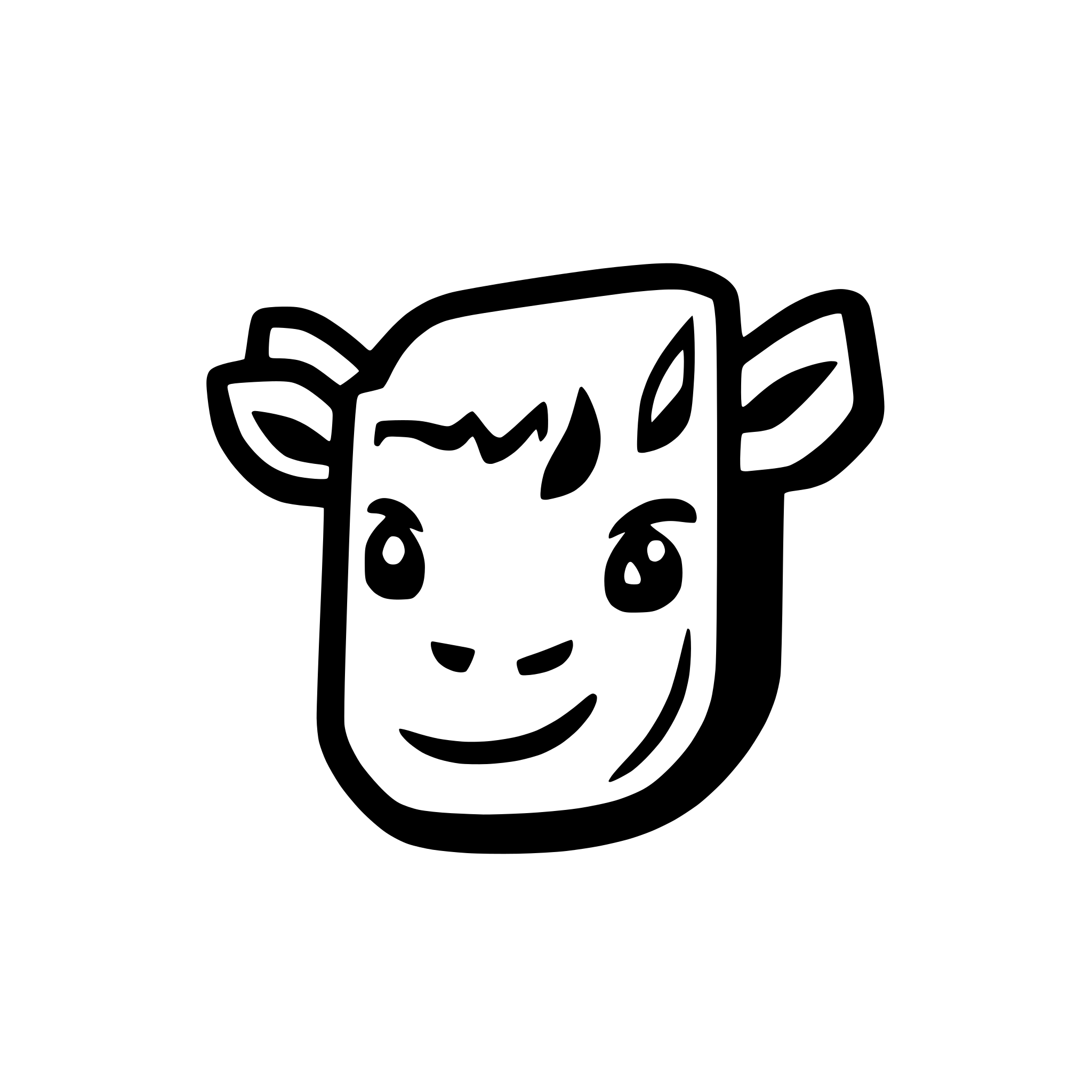 AI-generated SVG of a milka kuh flecken