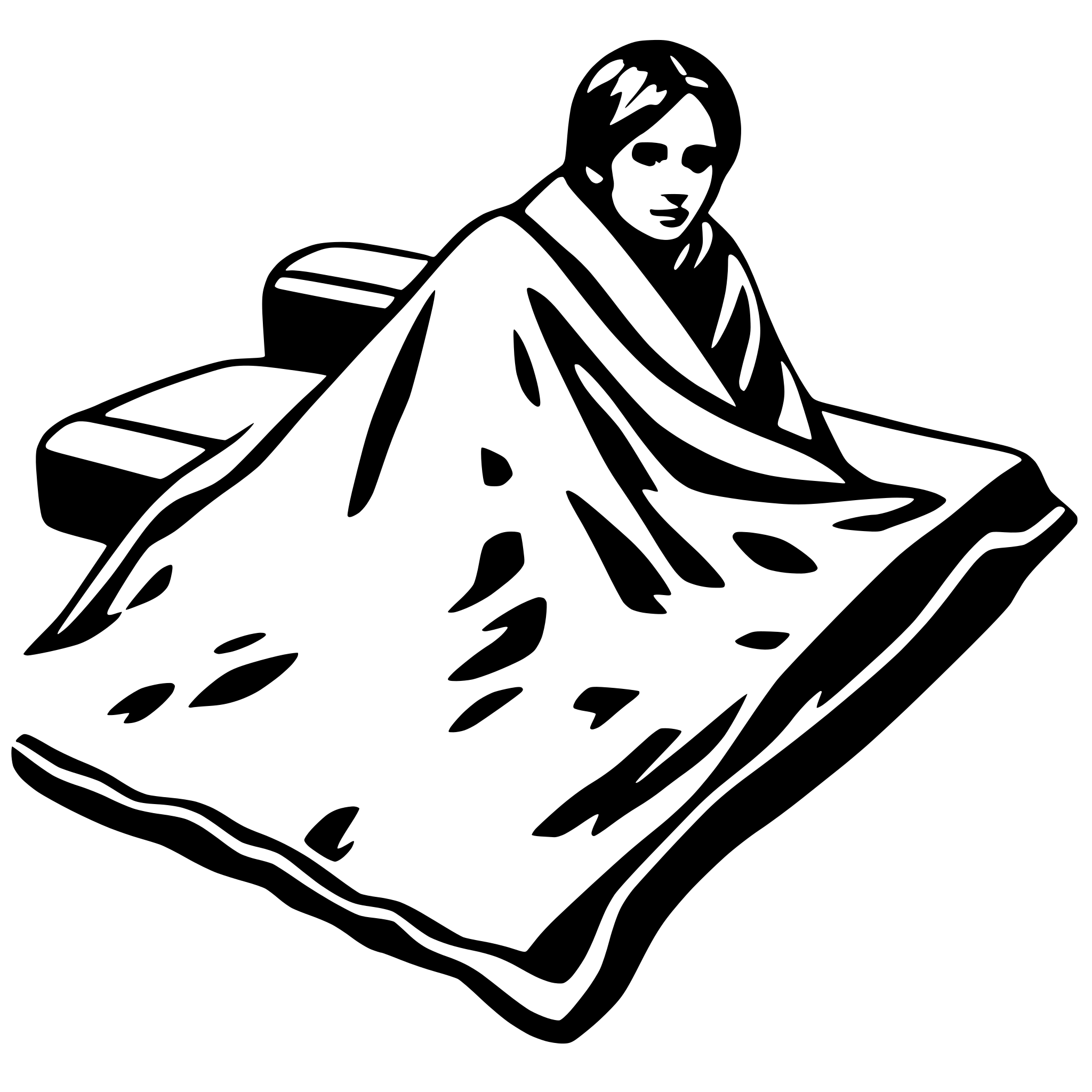 AI-generated SVG of a Casualty Blanket