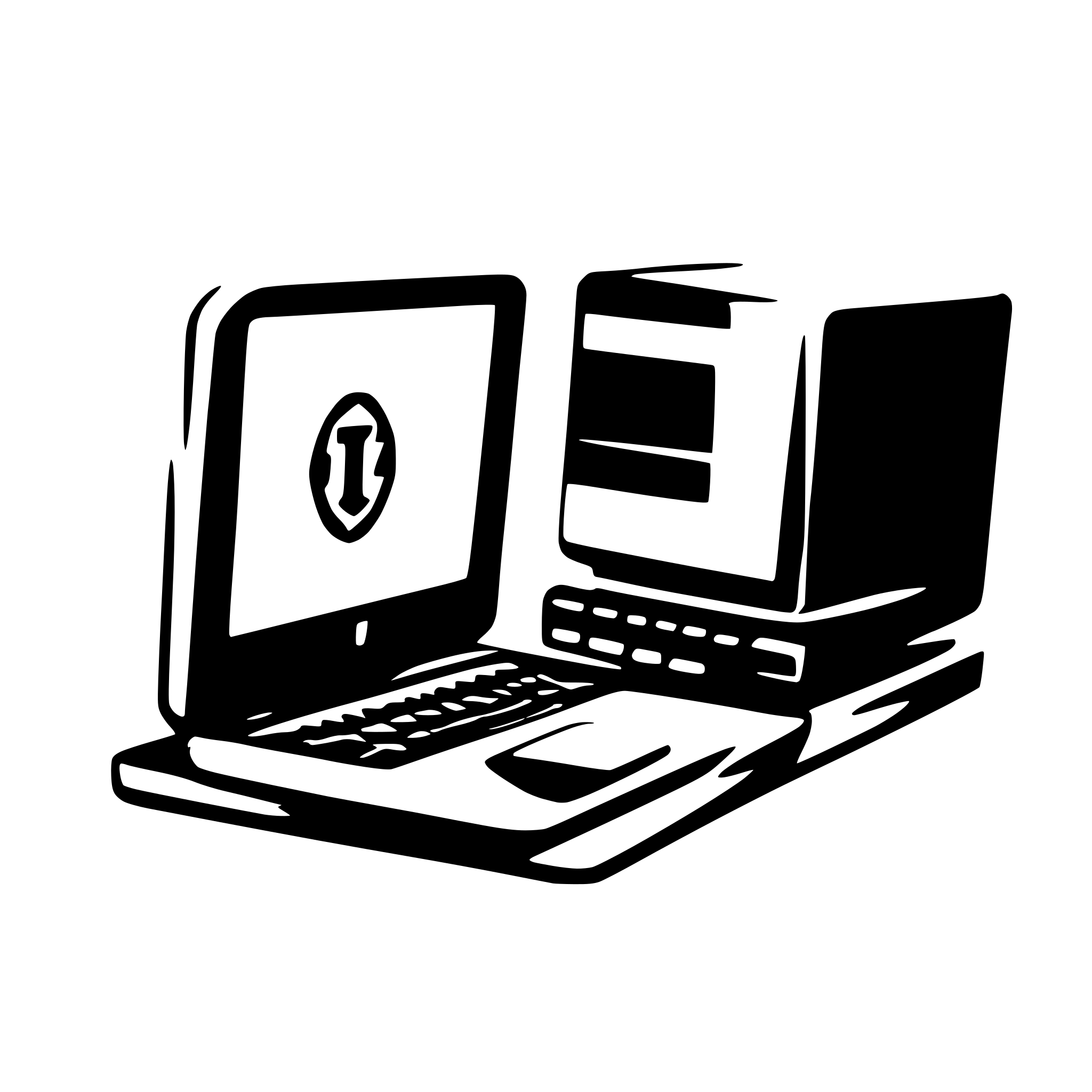AI-generated SVG of 'software company, it, sleek, modern, computer, laptop'