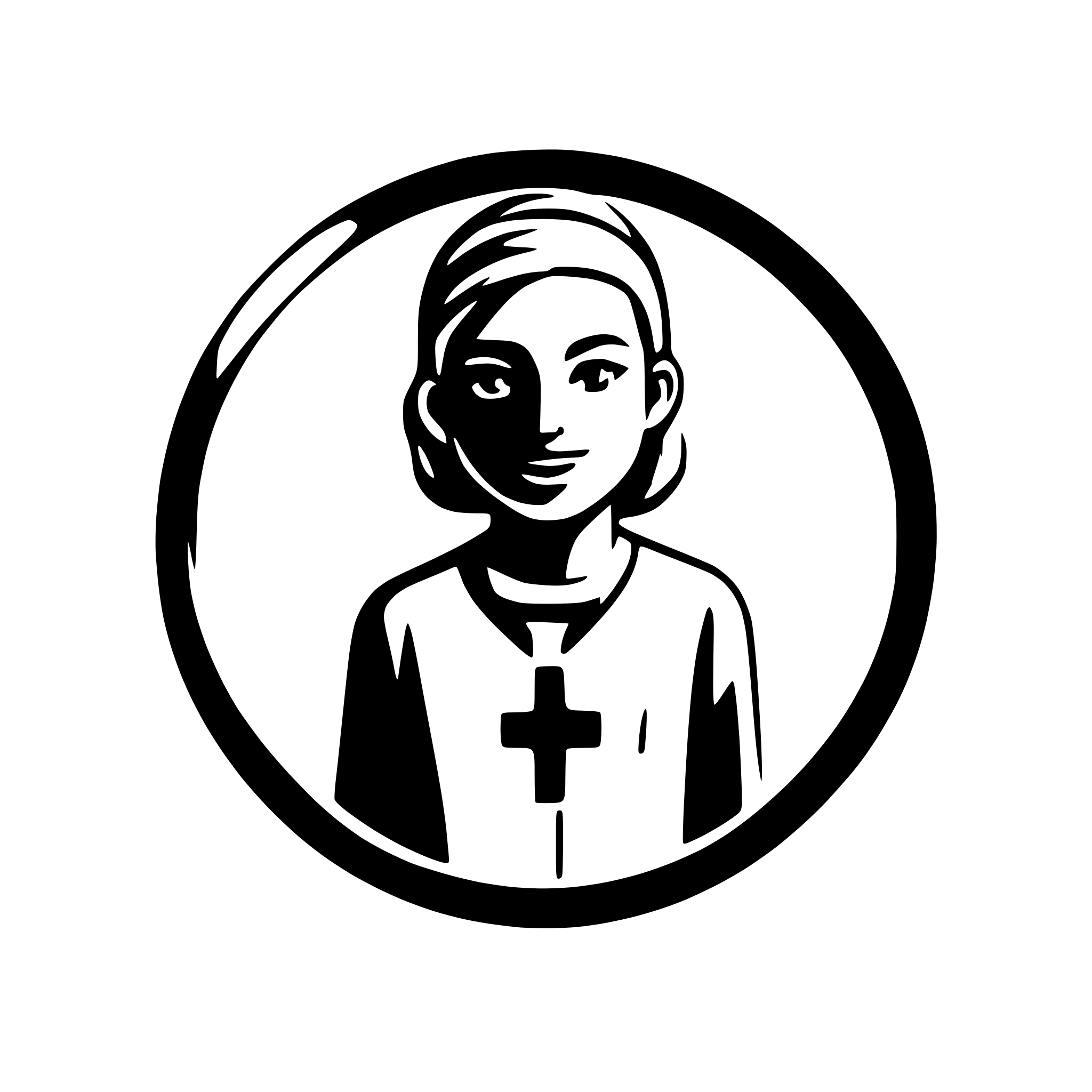 AI-generated SVG of a hospital patient logo