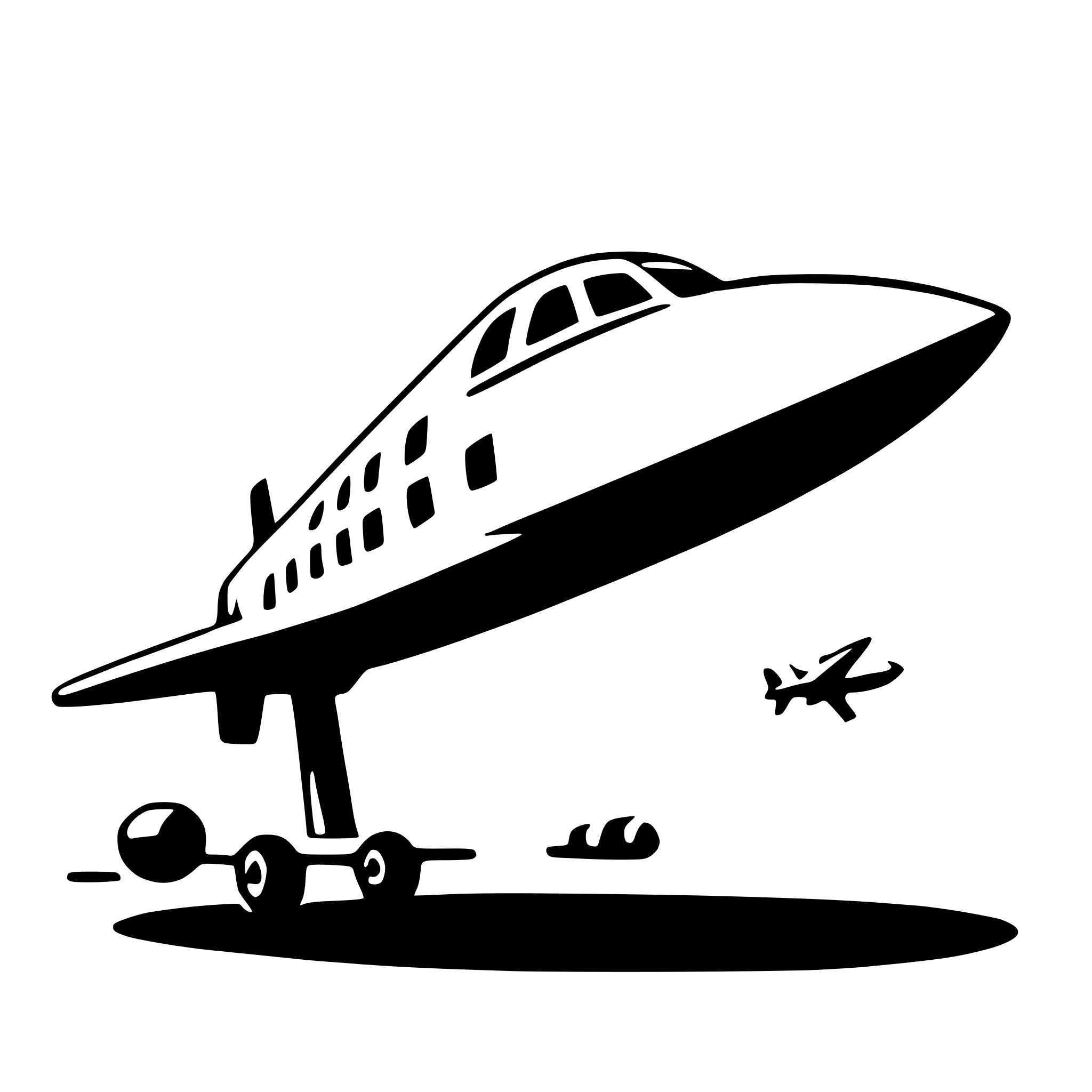 AI-generated SVG of 'airliner'
