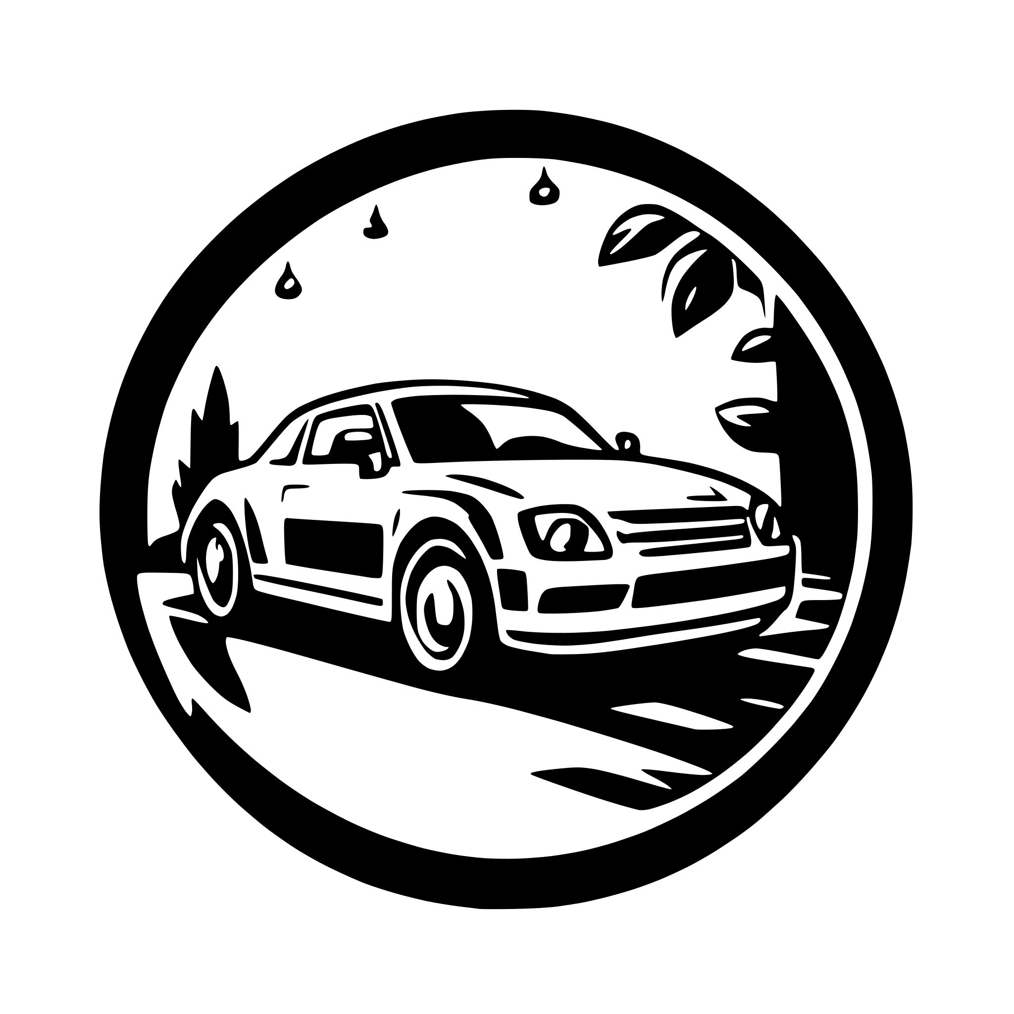 AI-generated SVG of a car wash