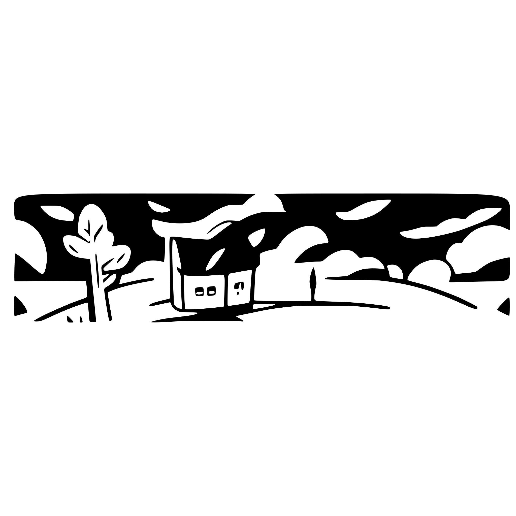AI-generated SVG of a grassland with cloud school library