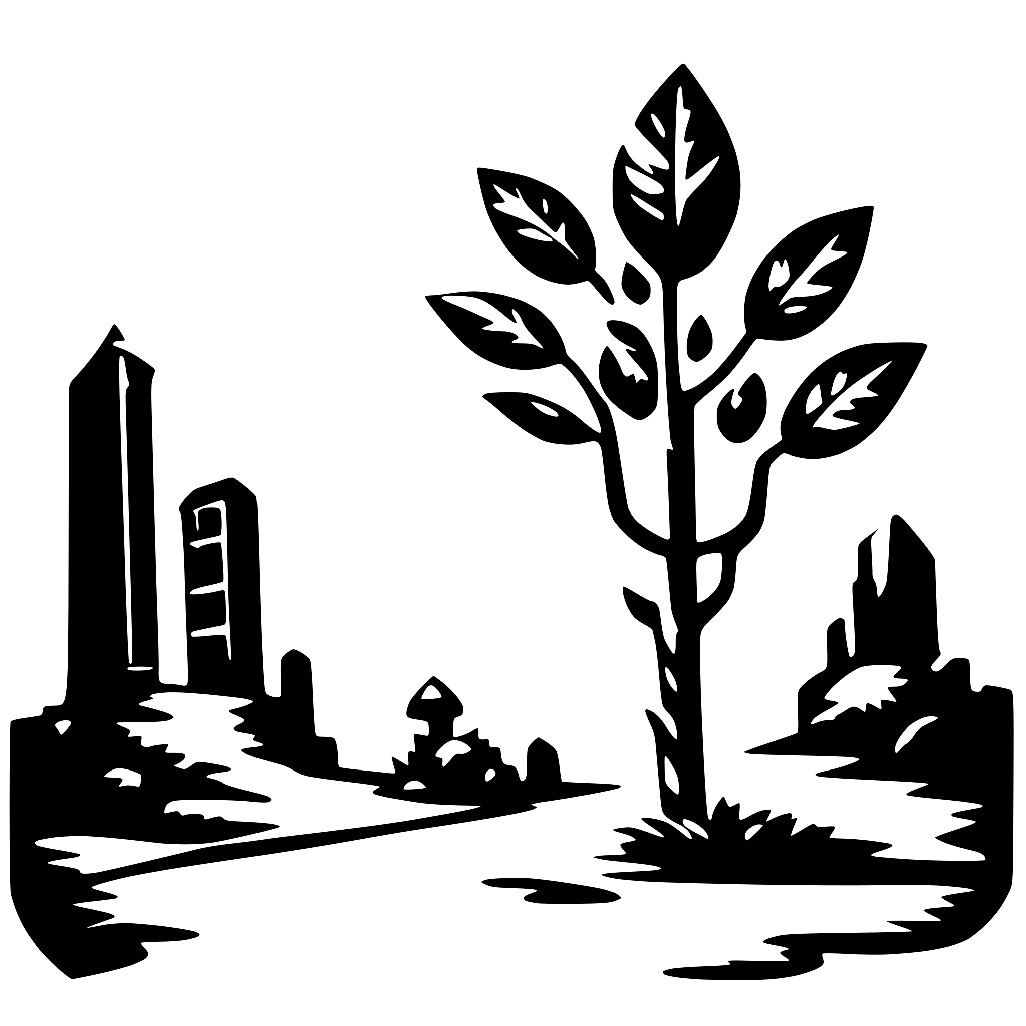 AI-generated SVG of a artsay