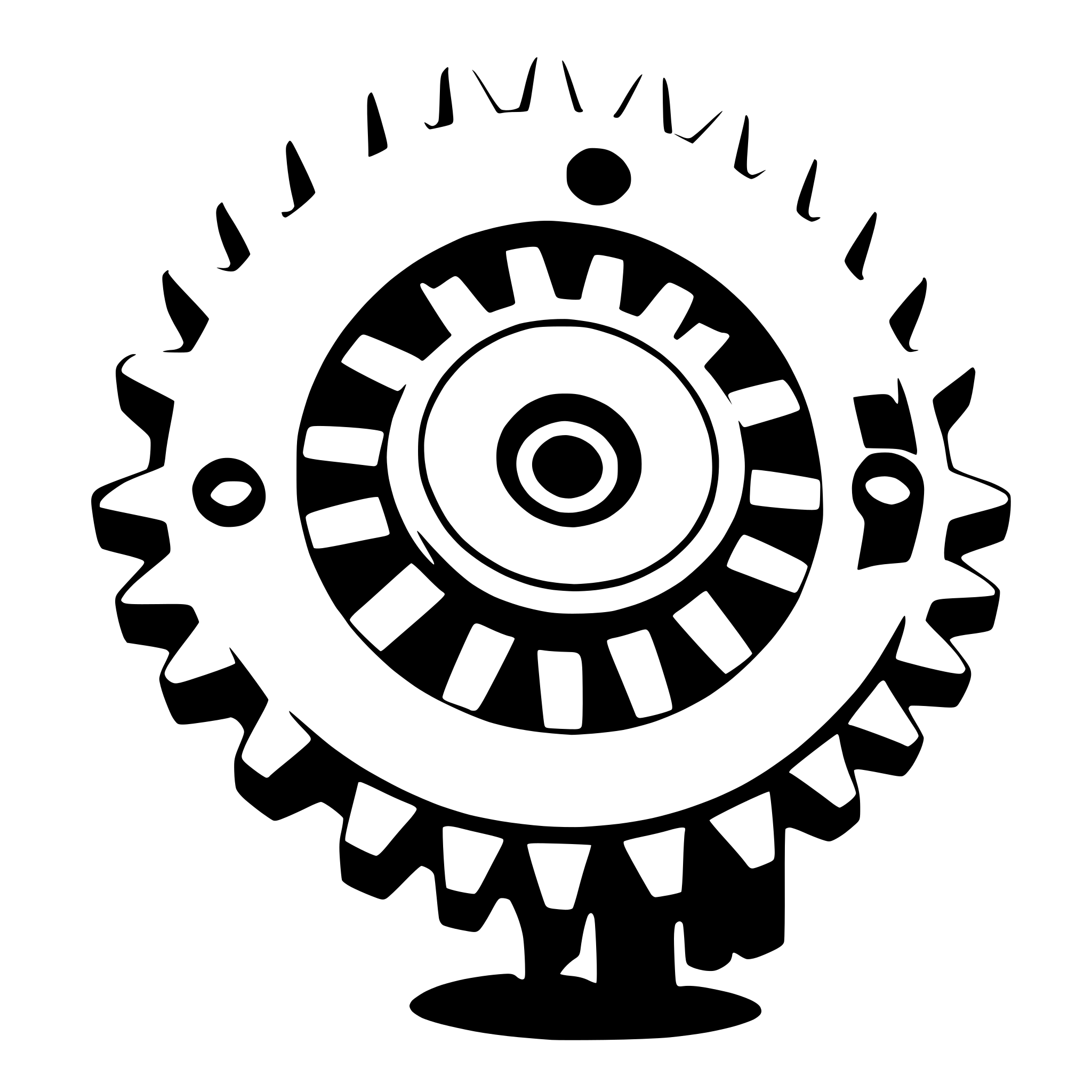 AI-generated SVG of 'Gearwheel'