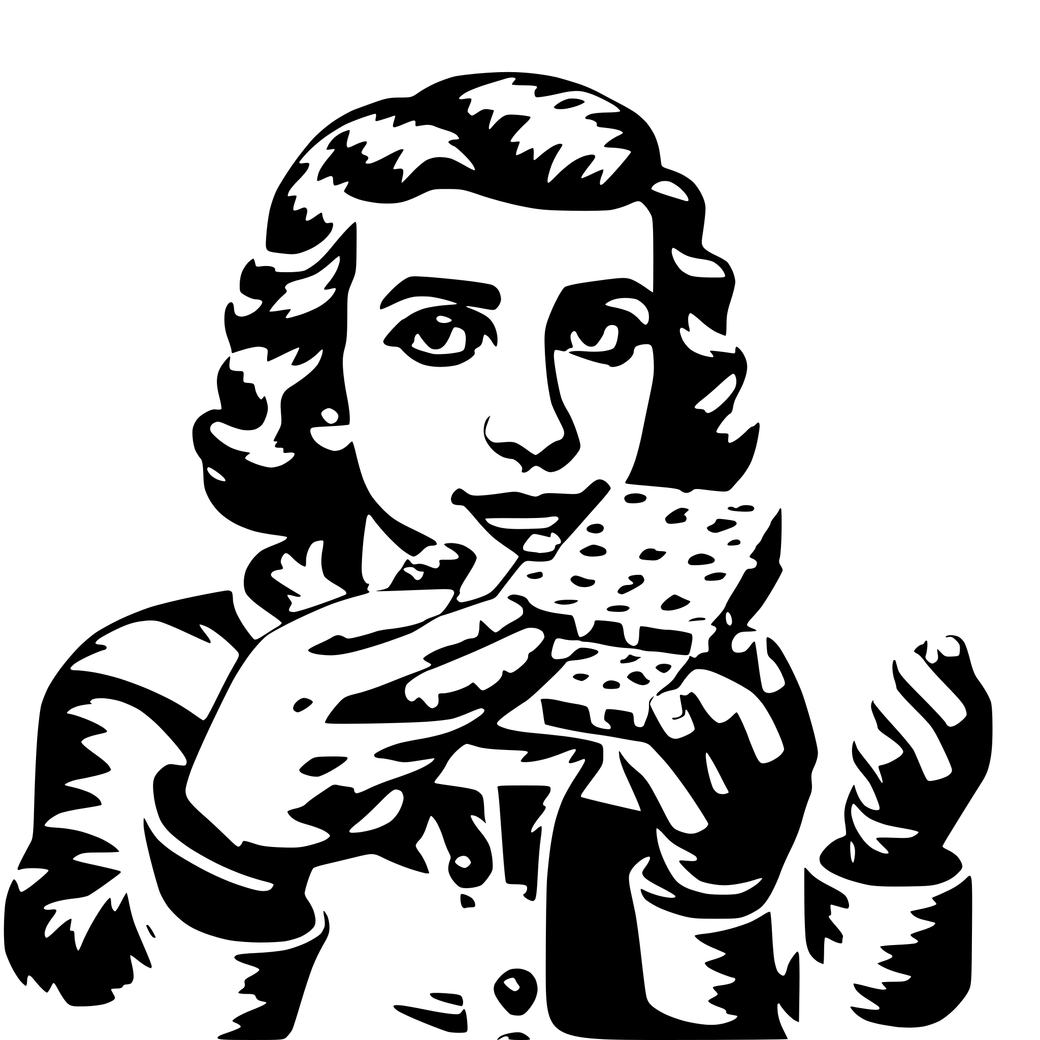 AI-generated SVG of a a king eating a candybar
