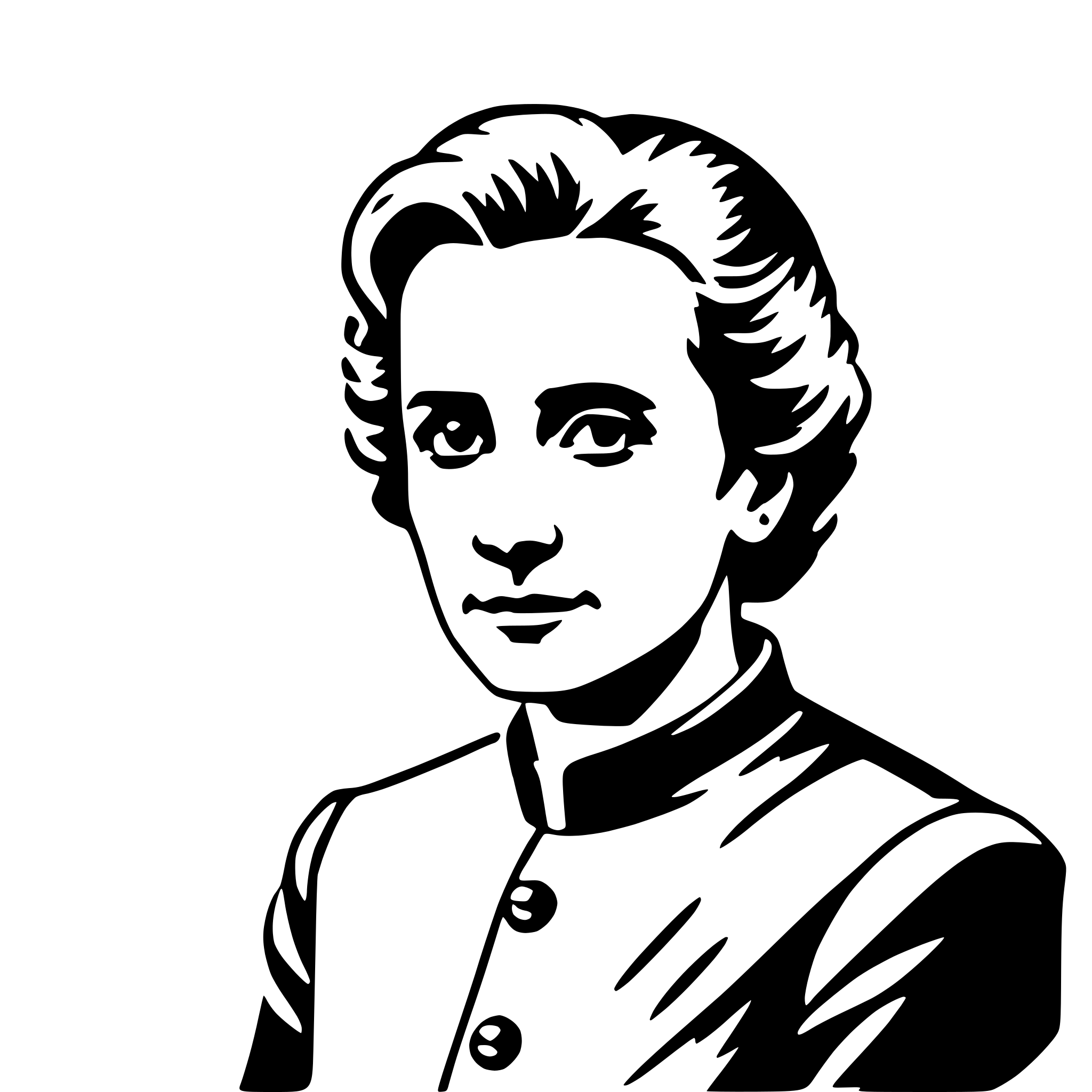AI-generated SVG of a marie curie