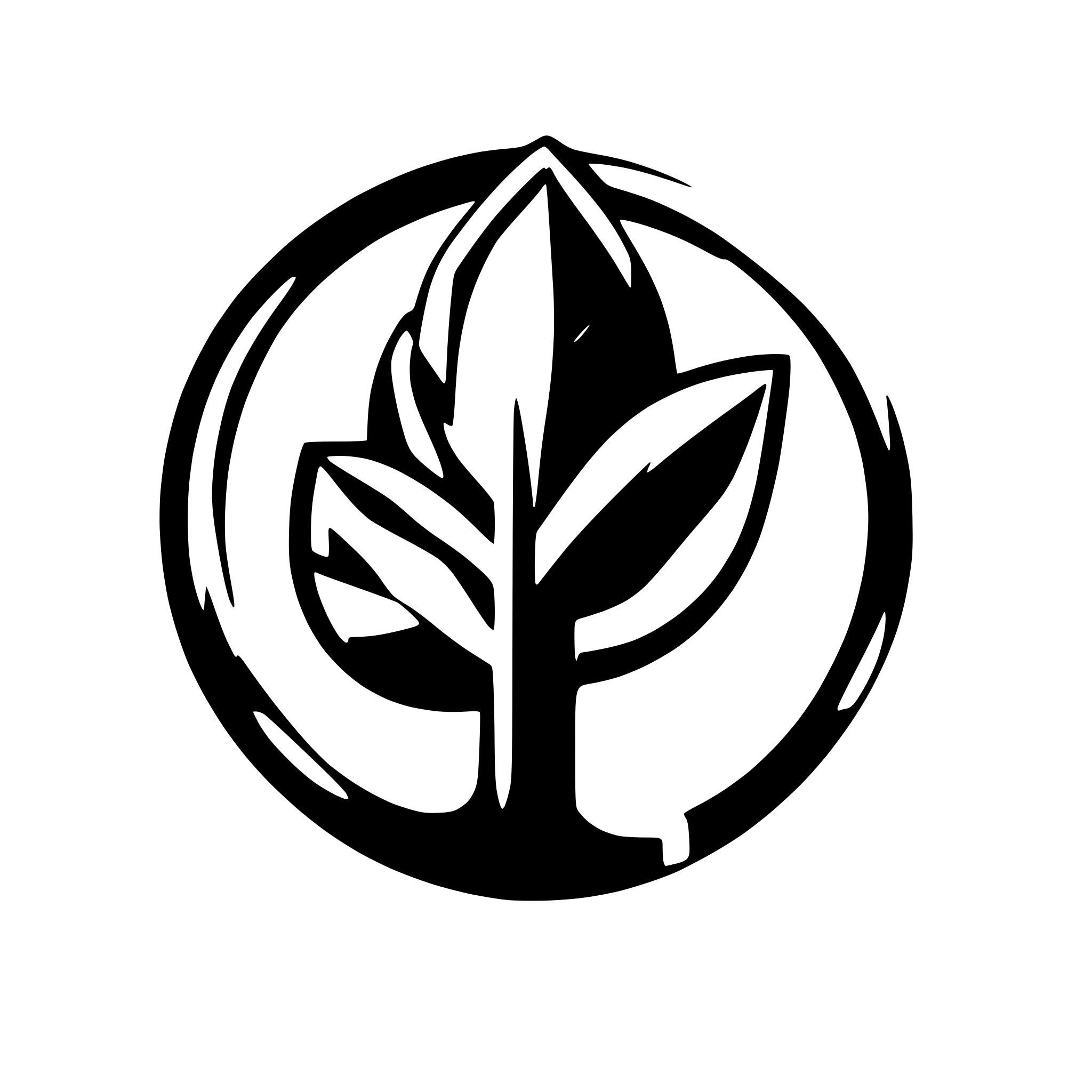 AI-generated SVG of 'The only limit to our realization of tomorrow is our doubts of today logo'