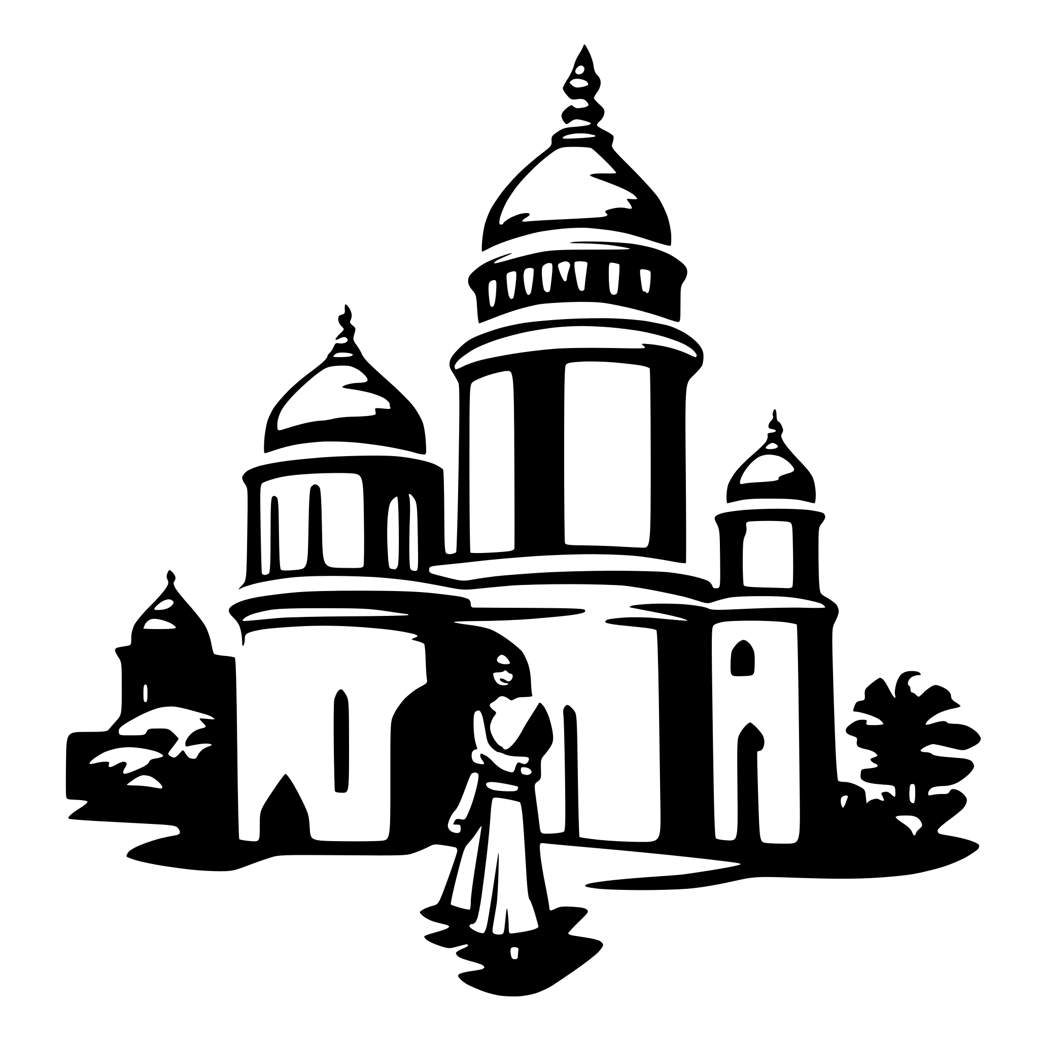 AI-generated SVG of 'India'