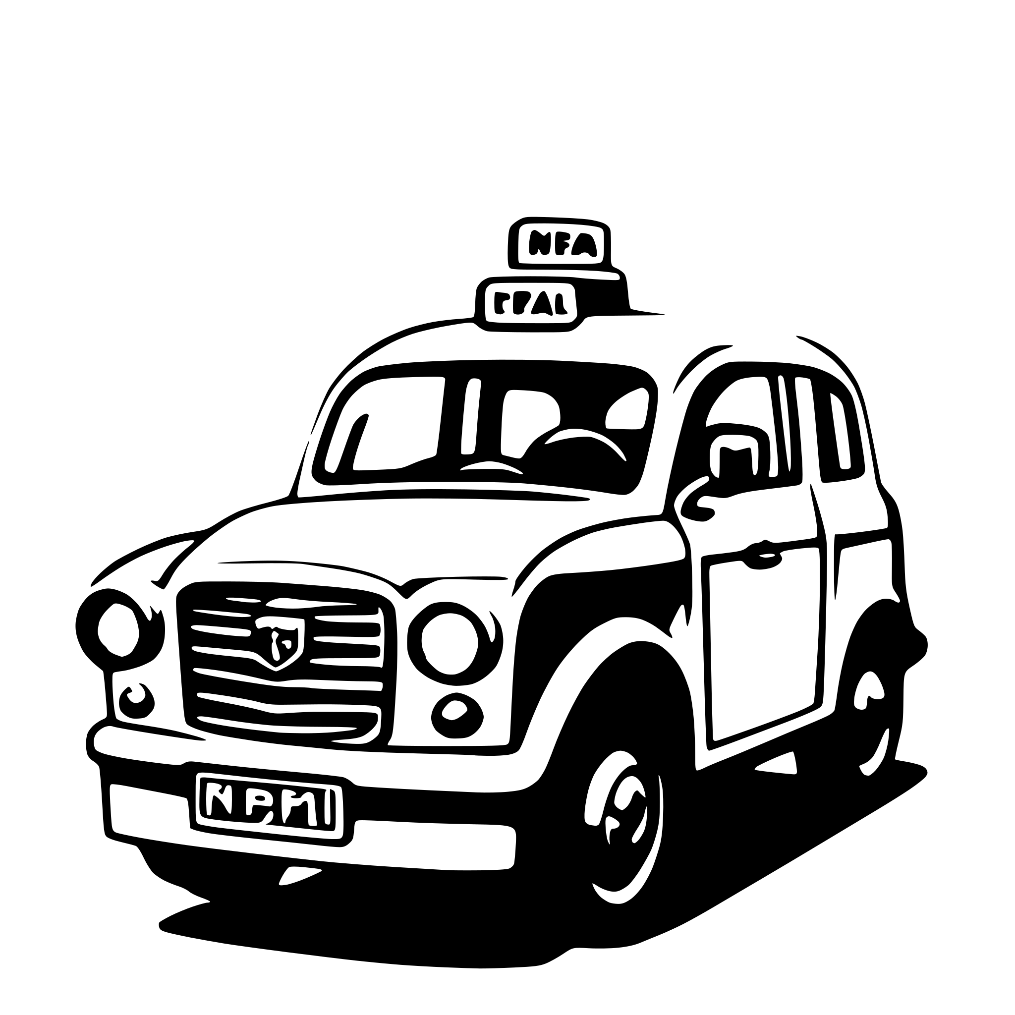 AI-generated SVG of 'nepal cab'