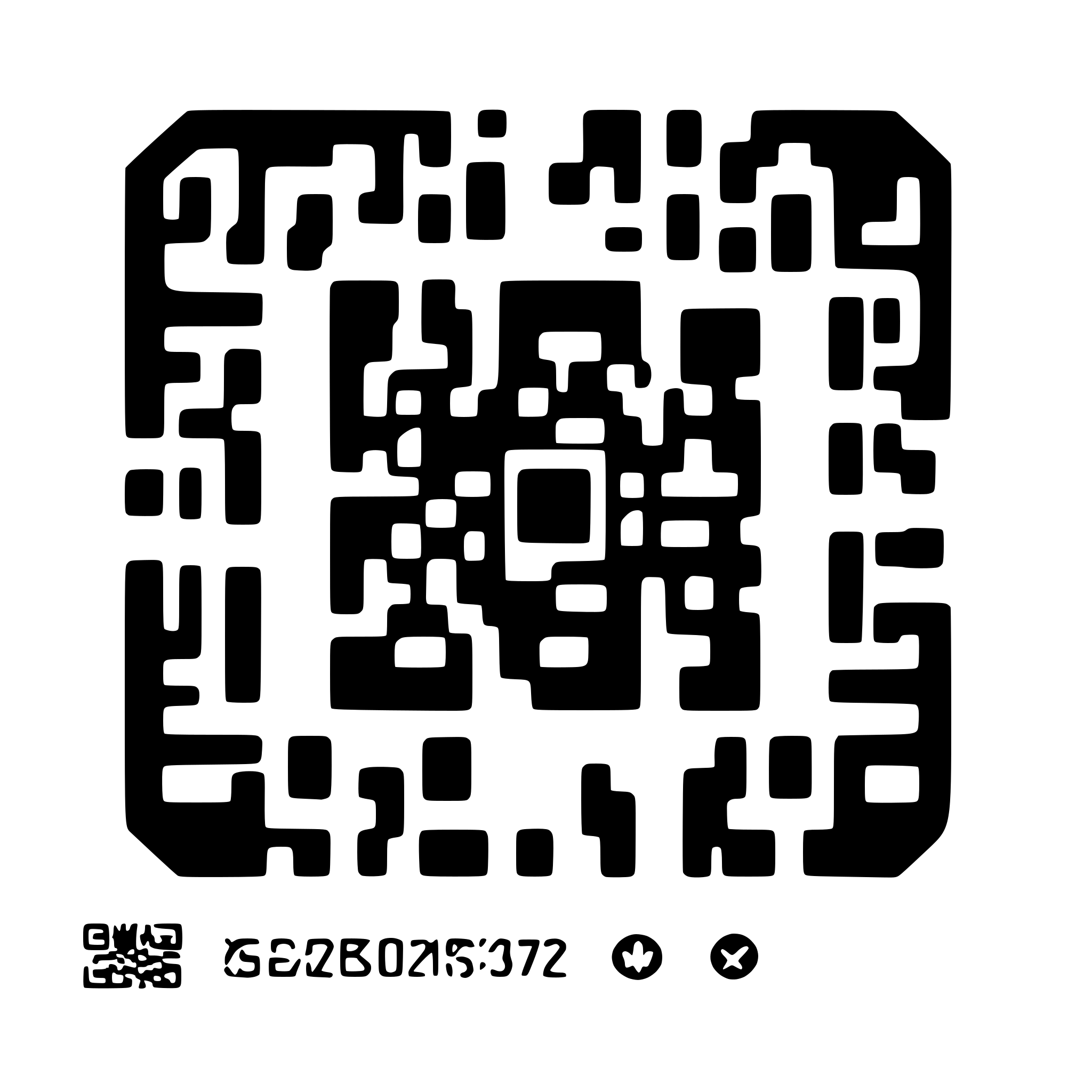 AI-generated SVG of a QR Code