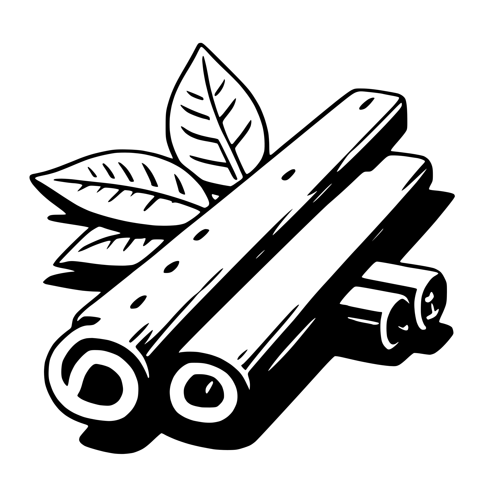 AI-generated SVG of a cinnamon