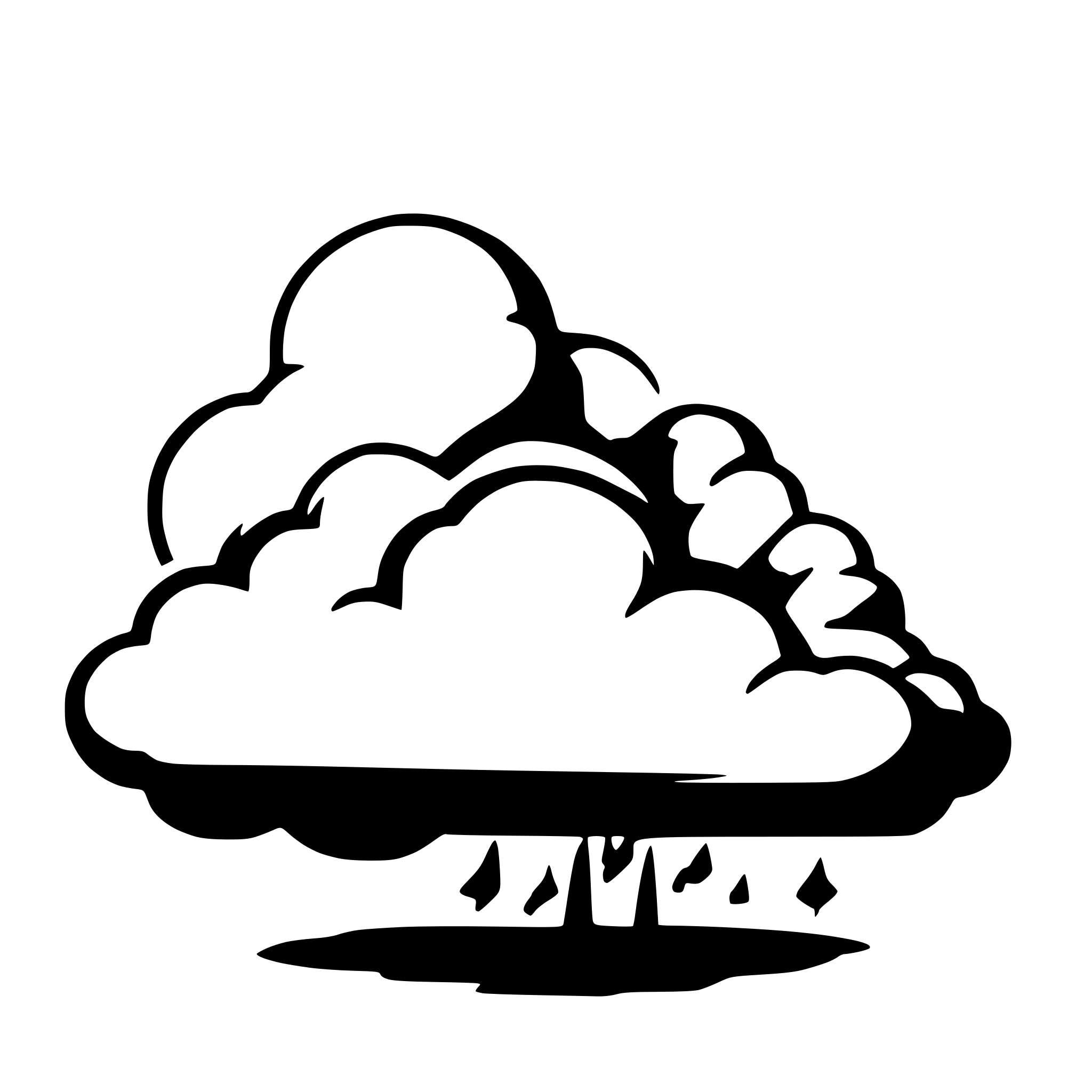 AI-generated SVG of 'big cloud'