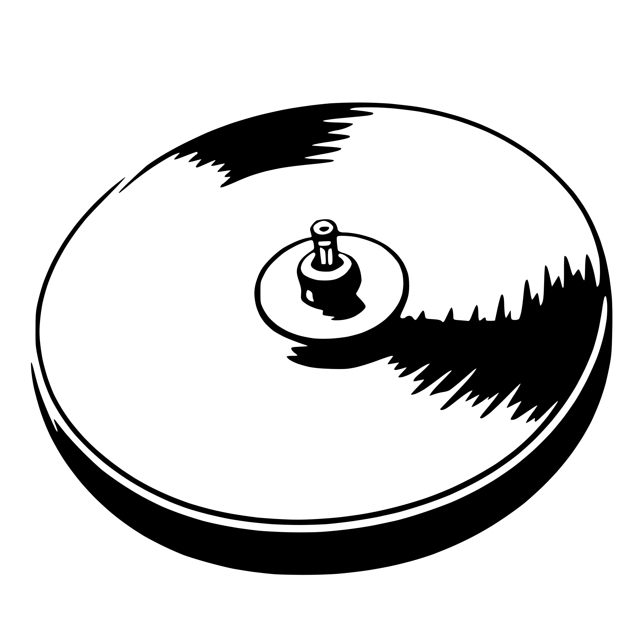 AI-generated SVG of 'cymbal'