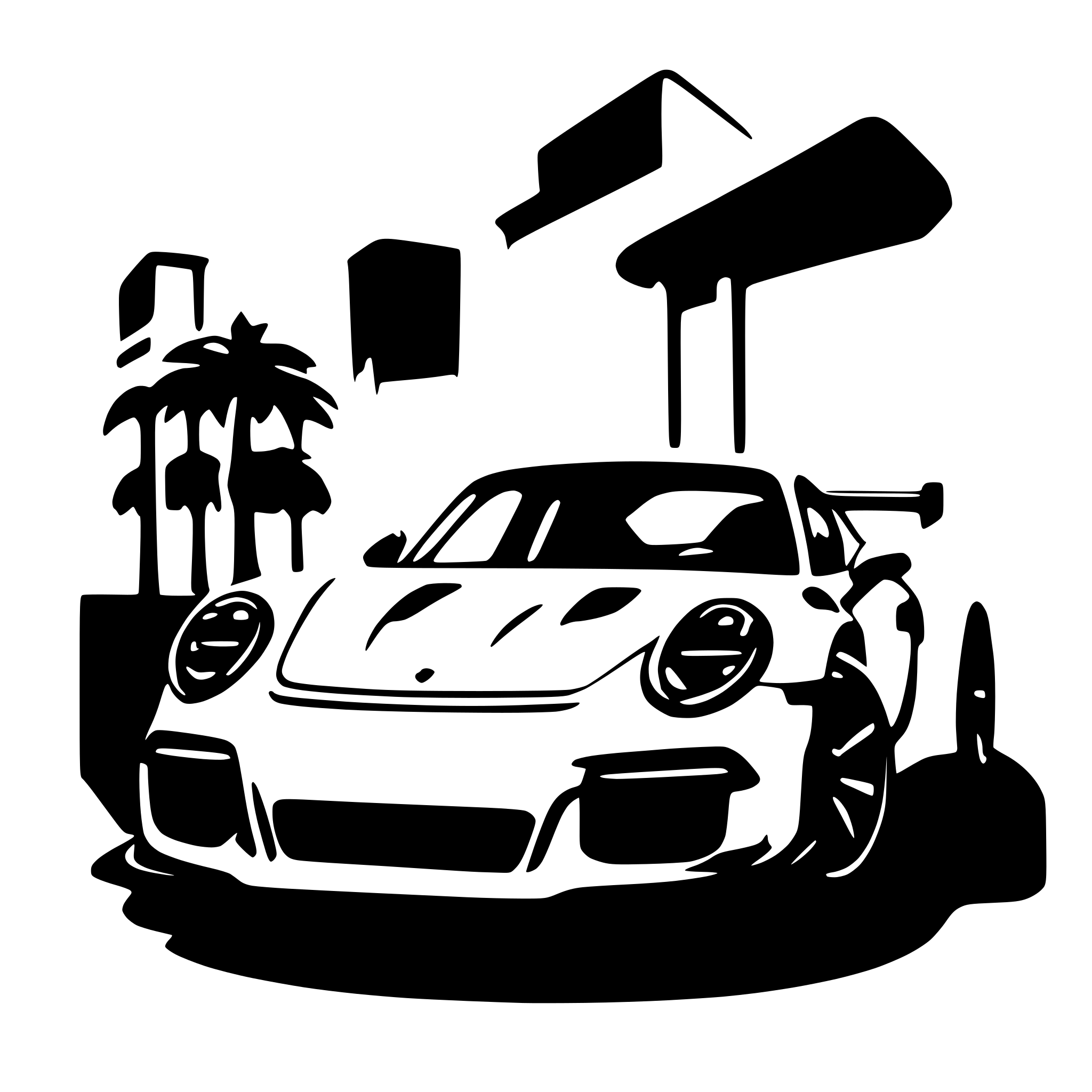 AI-generated SVG of 'Porsche 992 GT3 RS'