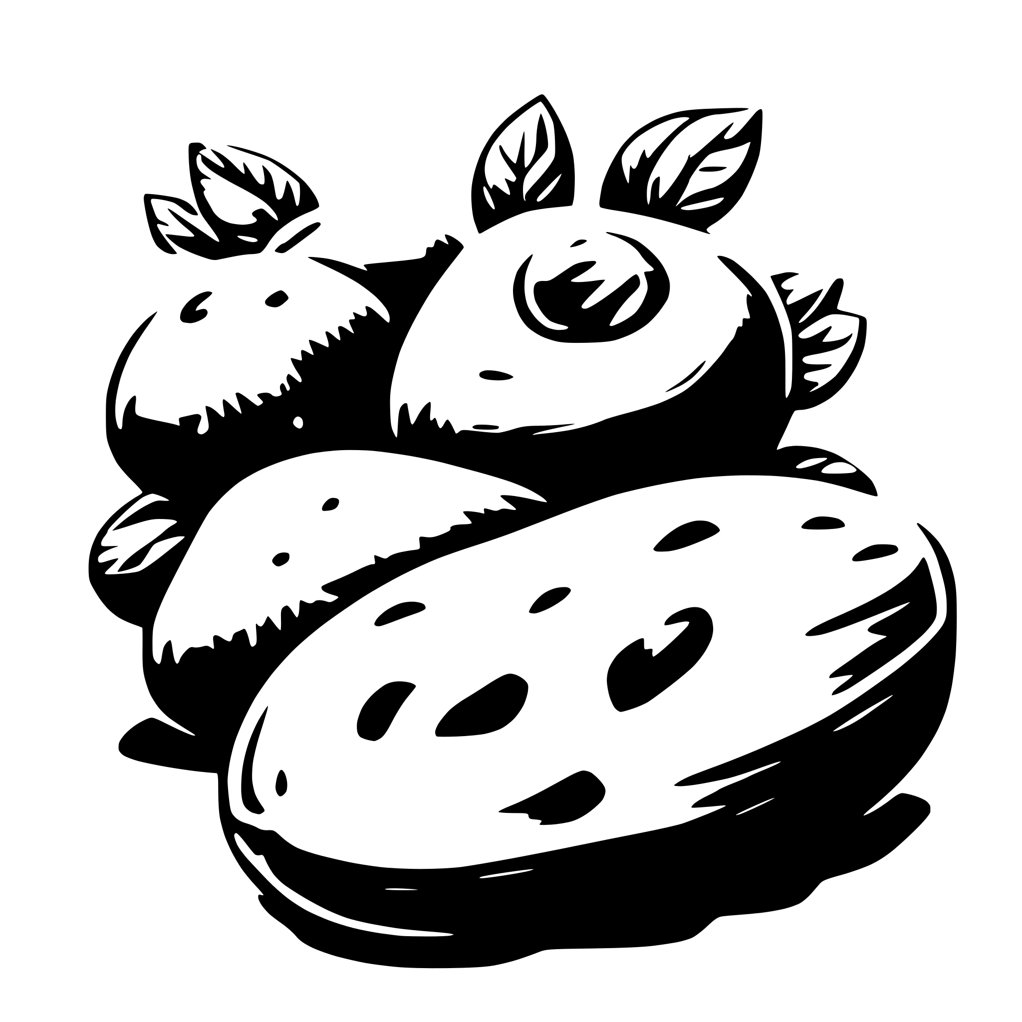 AI-generated SVG of 'patate'