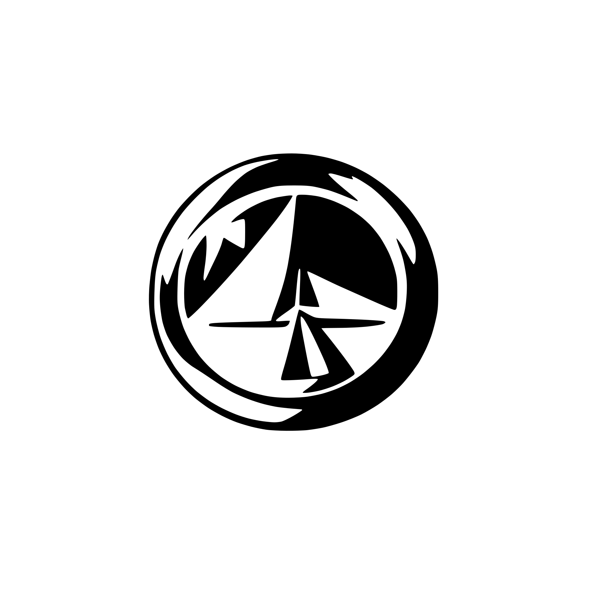 AI-generated SVG of 'Magic circle geometric'