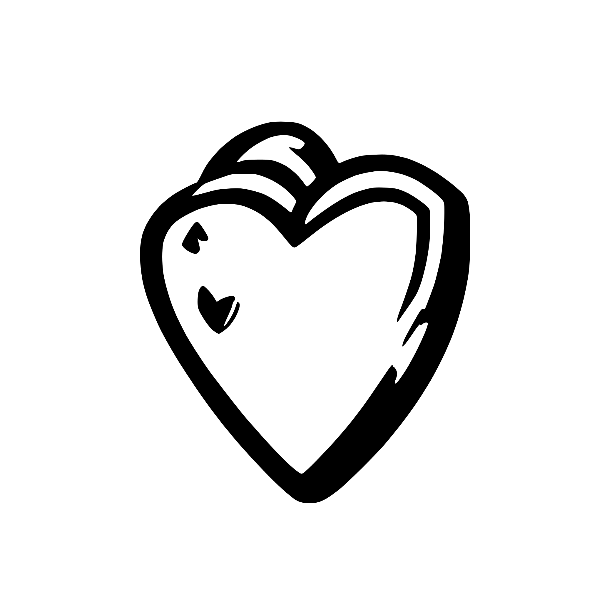 AI-generated SVG of 'heart clipart'