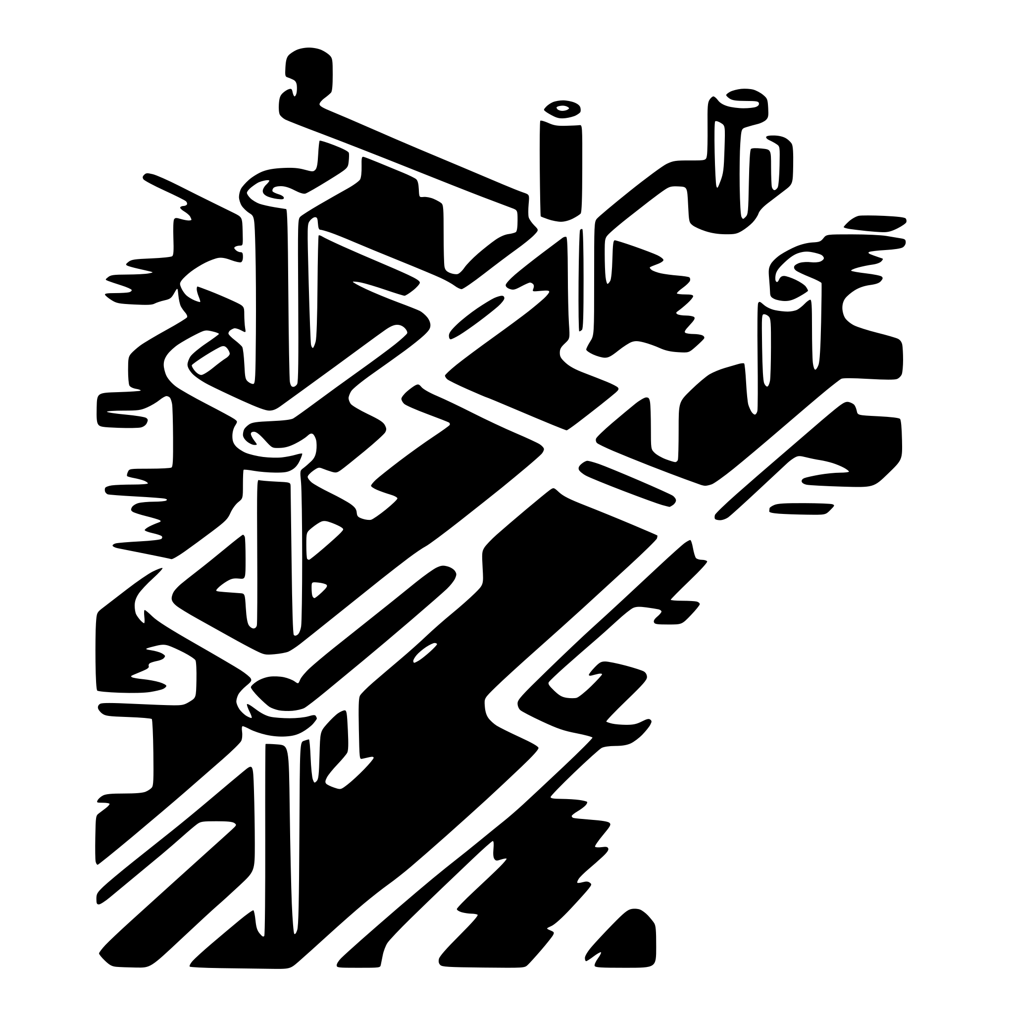 AI-generated SVG of a circuit lines