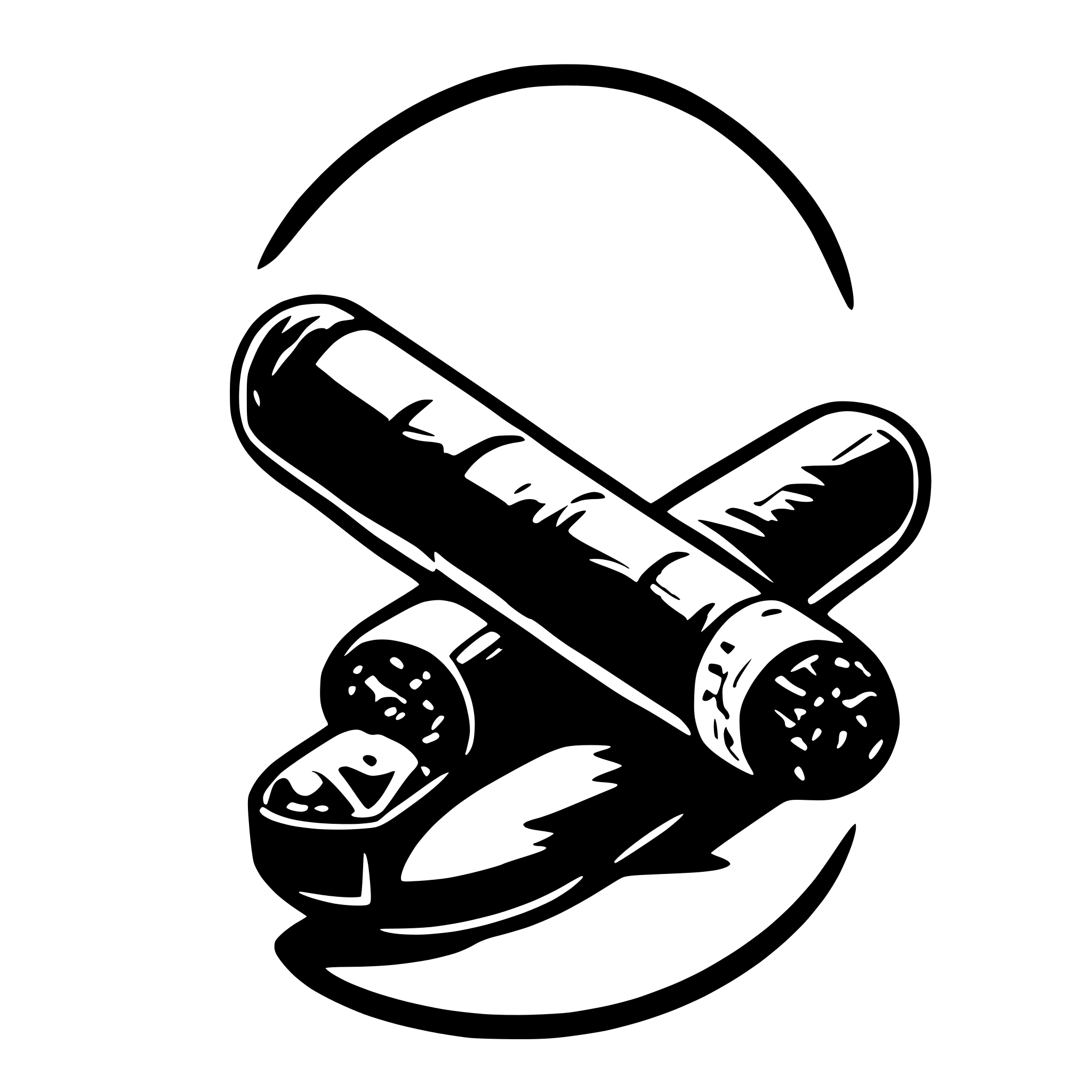 AI-generated SVG of 'cigar mobile app logo'