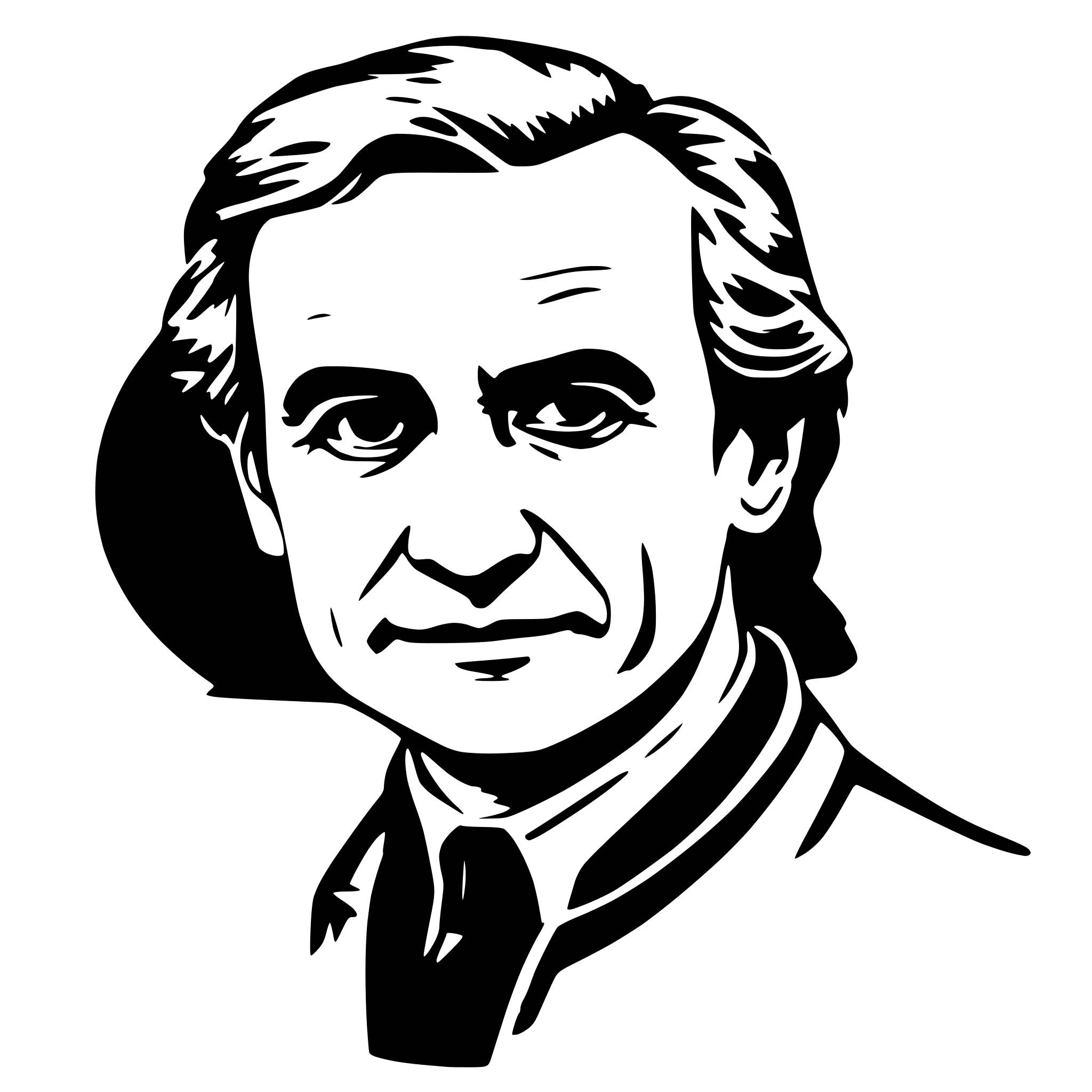 AI-generated SVG of 'jára cimrman sketch'
