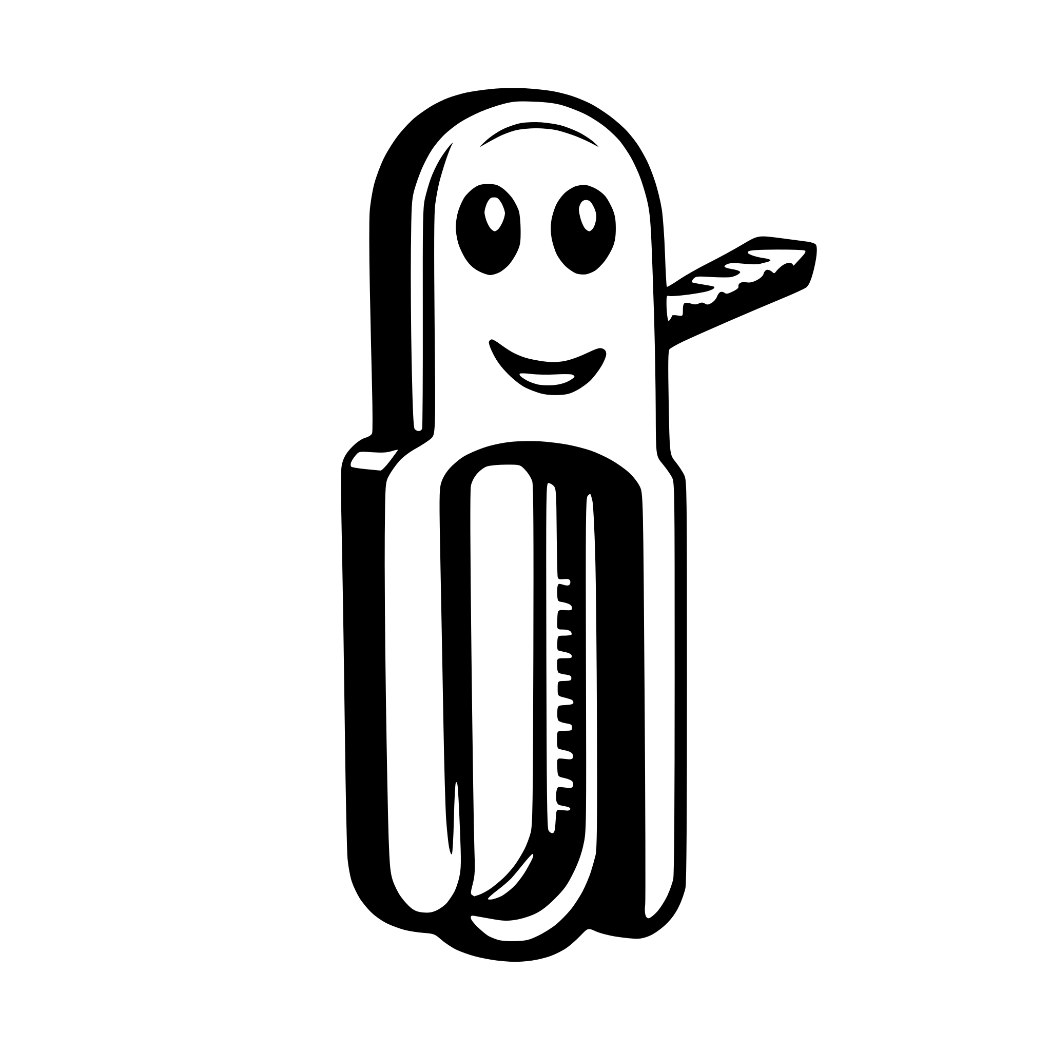 AI-generated SVG of a Finance version of Microsoft Clippy