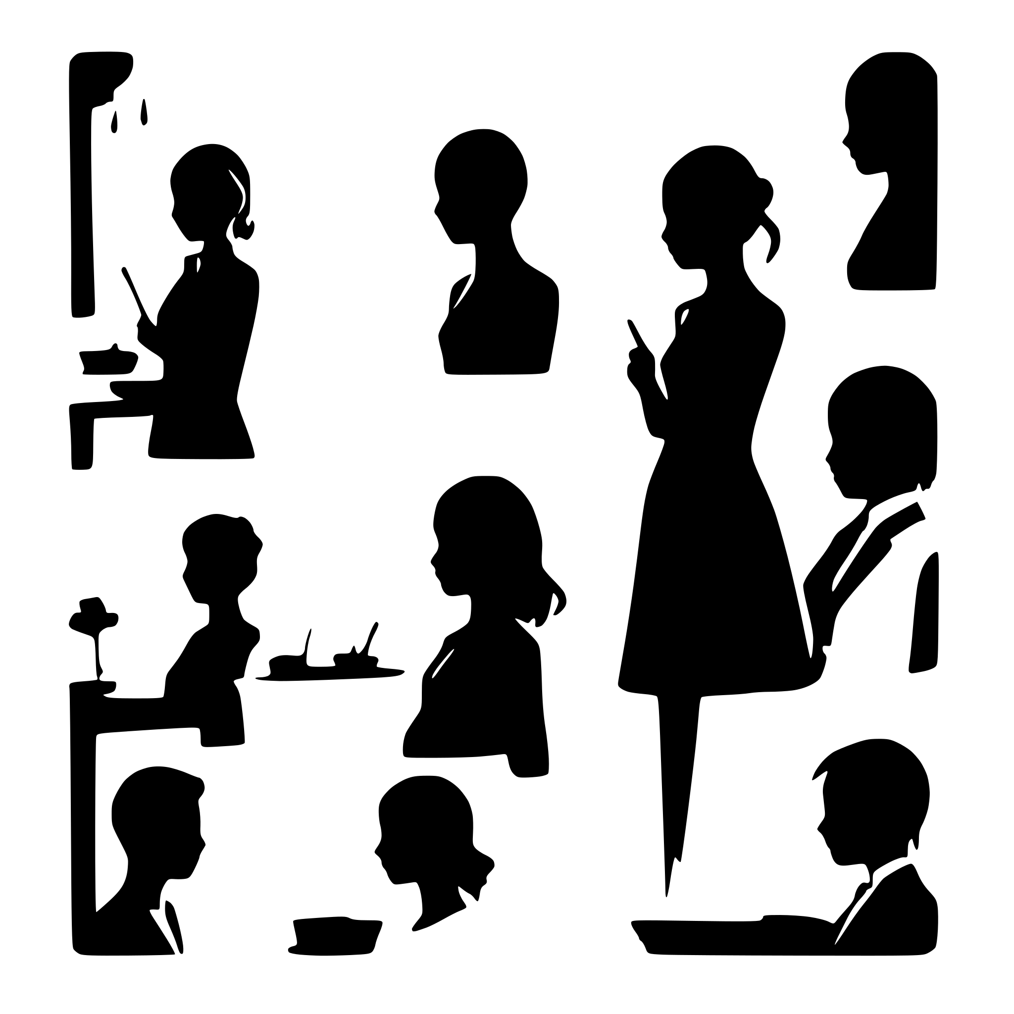 AI-generated SVG of 'committee members'