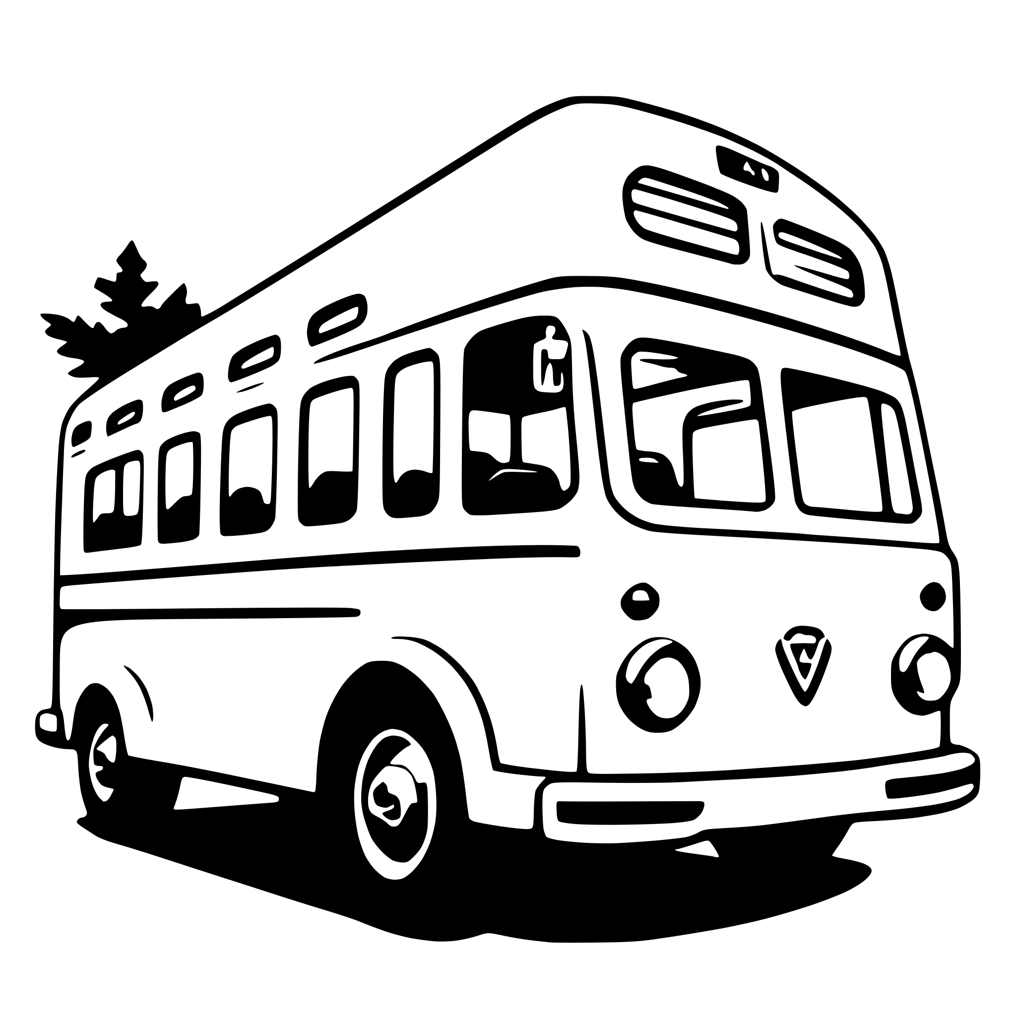 AI-generated SVG of 'bus'