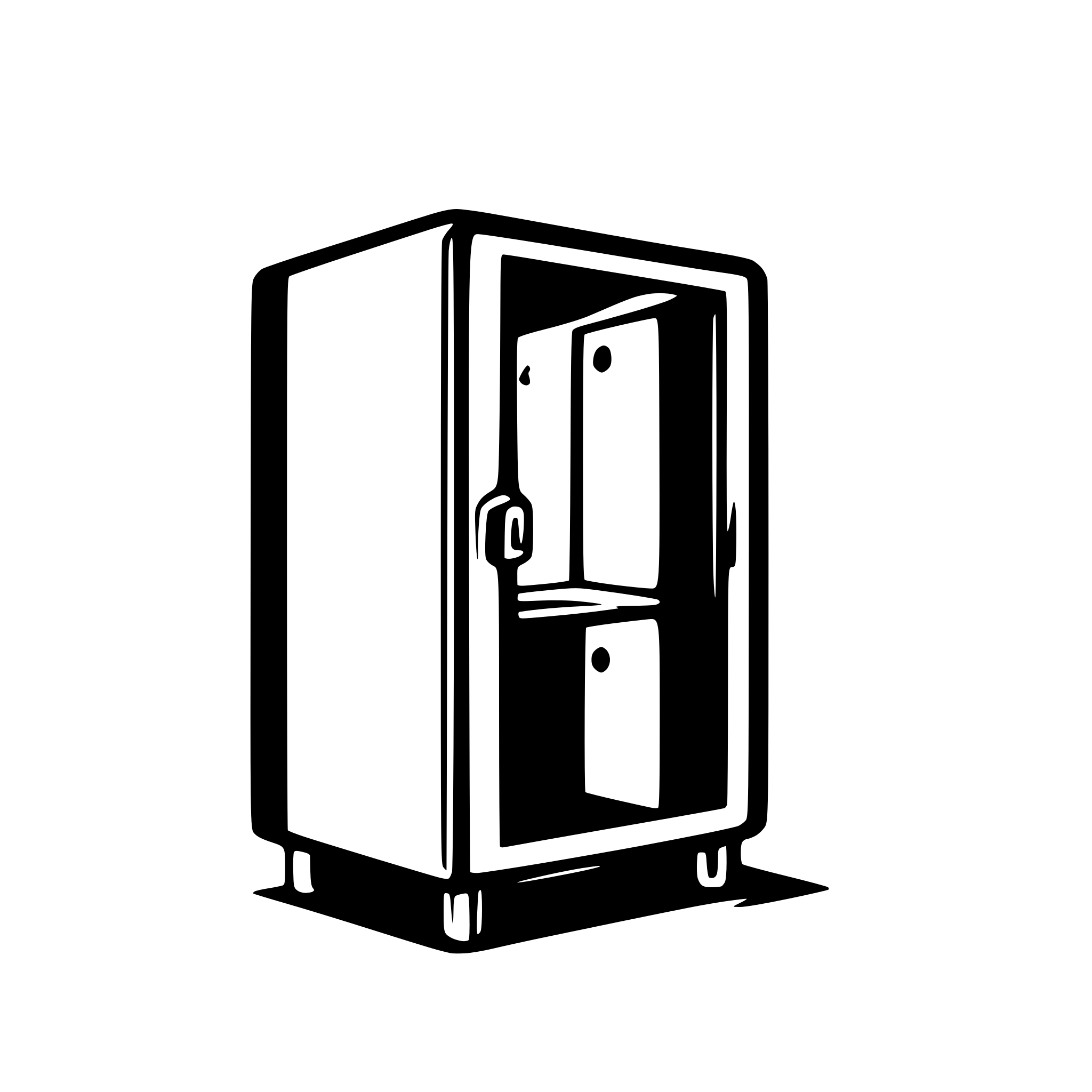 AI-generated SVG of 'cupboard locker simple'