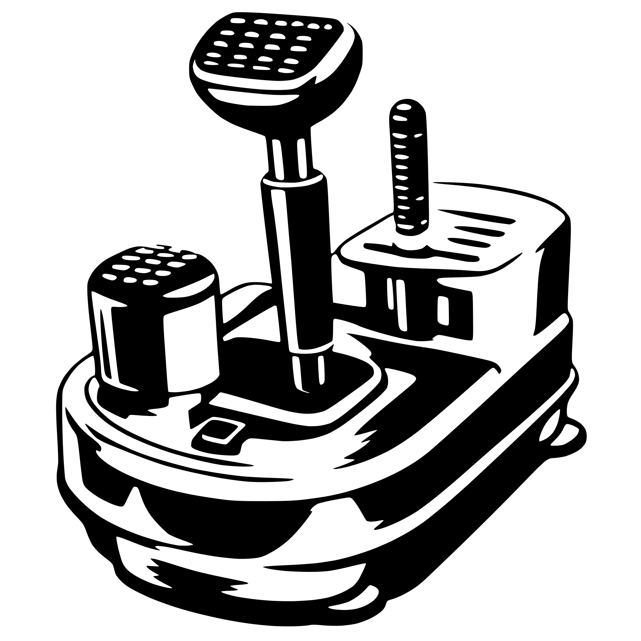 AI-generated SVG of 'foor massager'