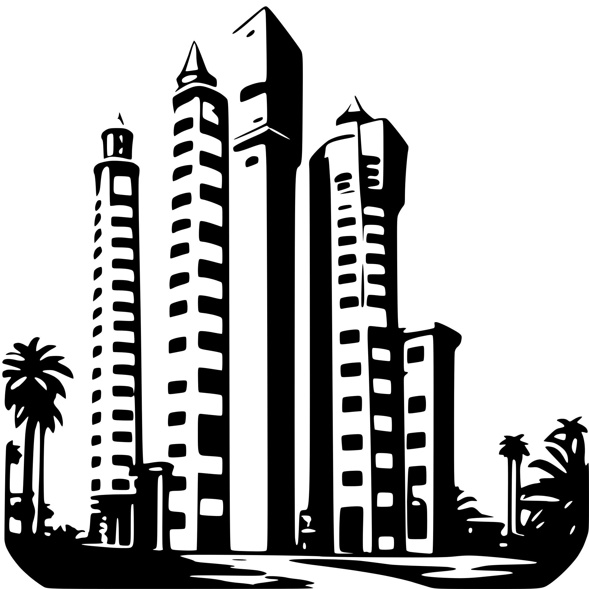 AI-generated SVG of a Torres de prédios residências