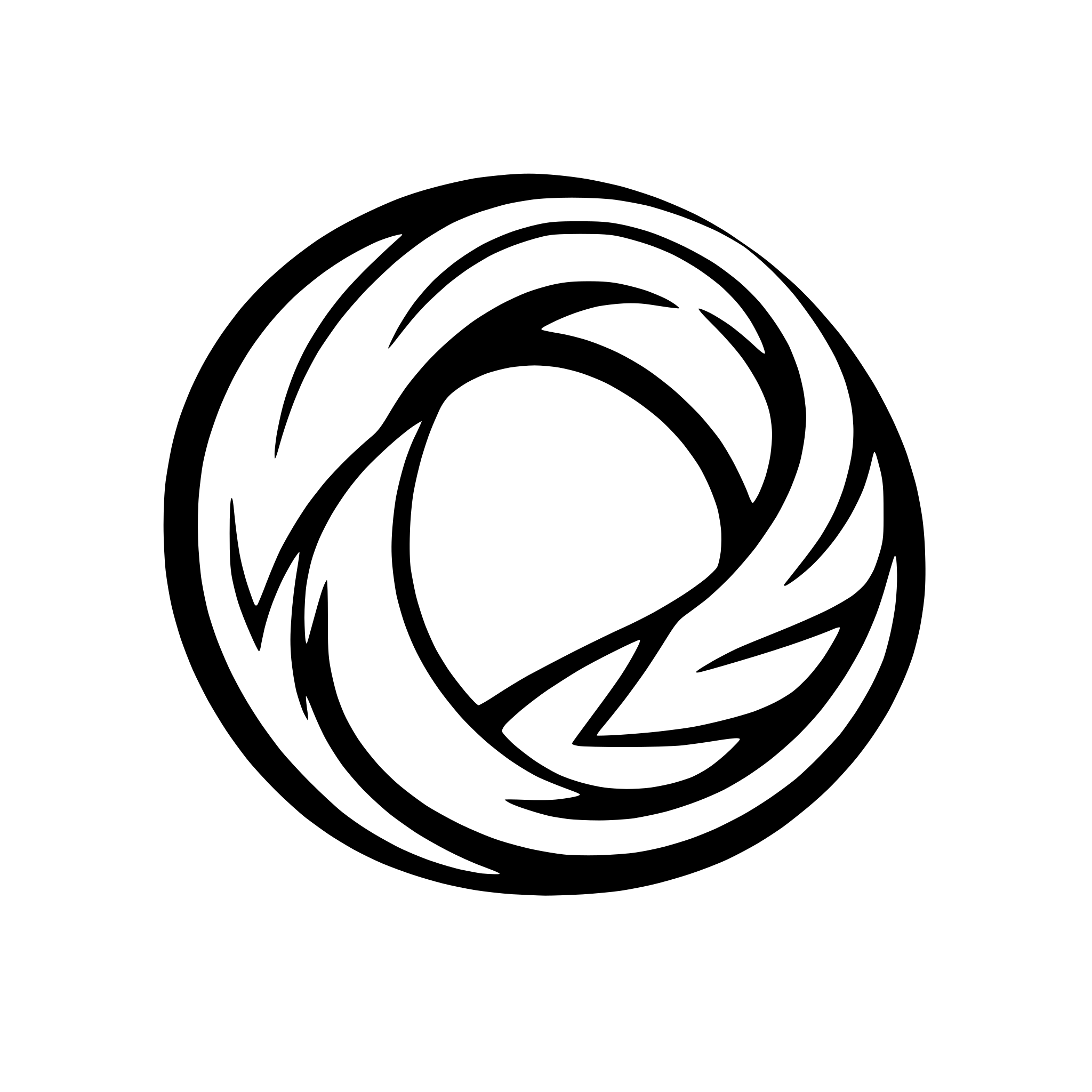 AI-generated SVG of a stylized infinity symbol with loops