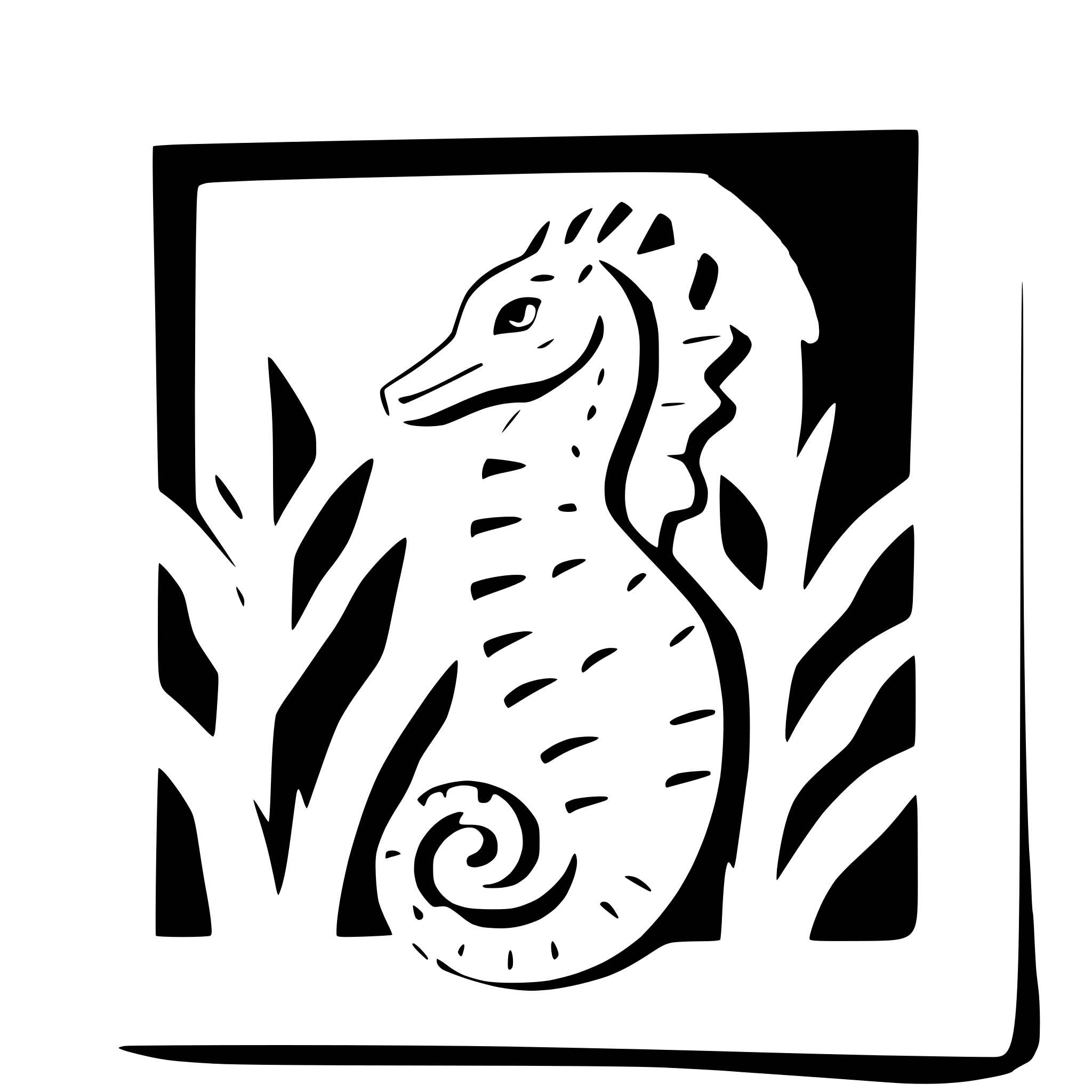 AI-generated SVG of a seahorse floating in seaweed
