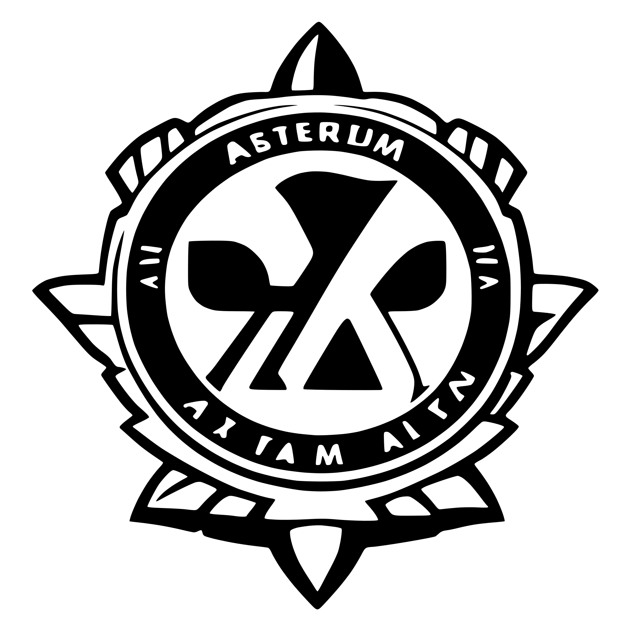 AI-generated SVG of a Ajax amsterdam old logo 3d