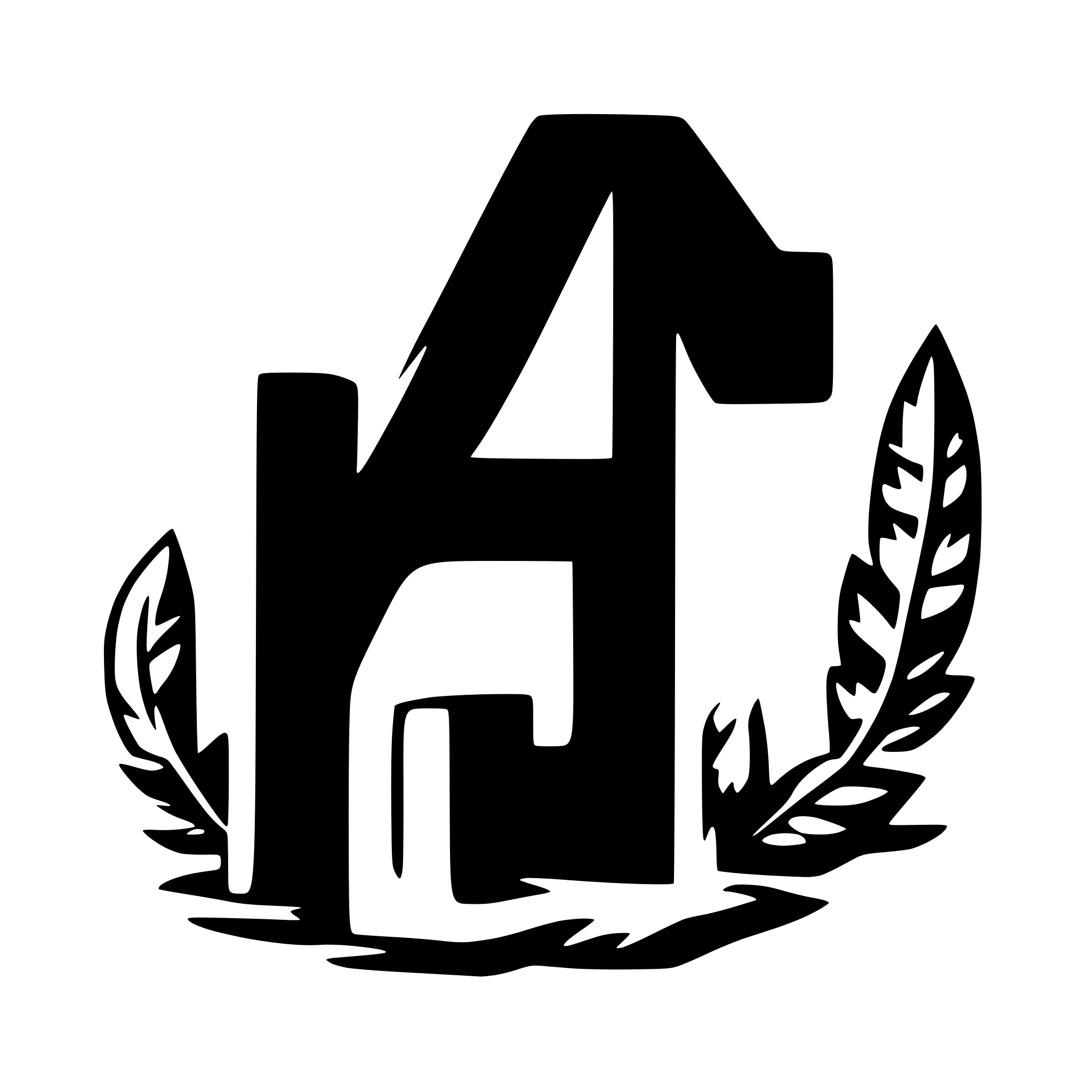 AI-generated SVG of a number 4