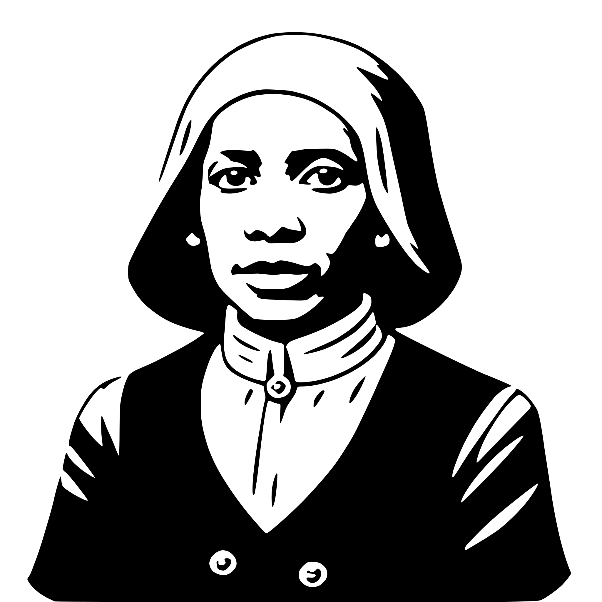 AI-generated SVG of 'harriet tubman'