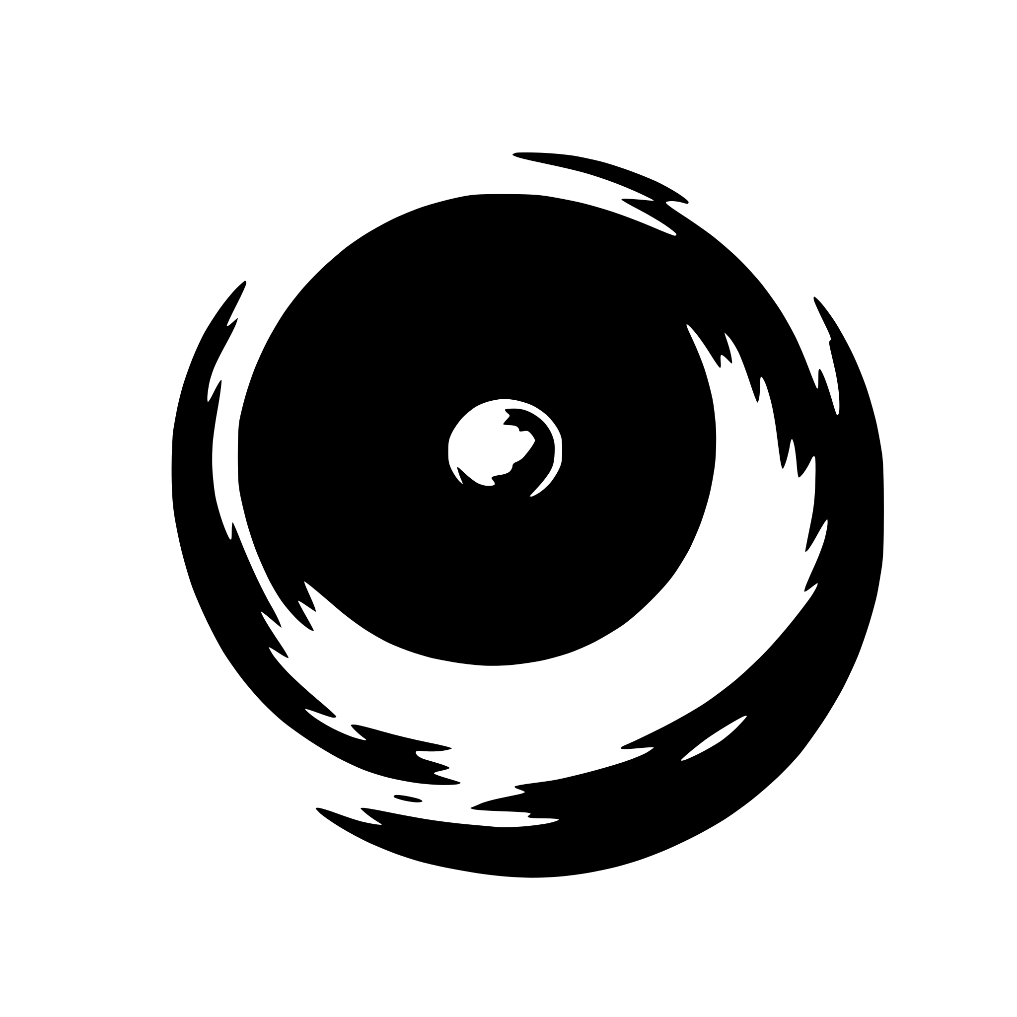 AI-generated SVG of 'black hole'
