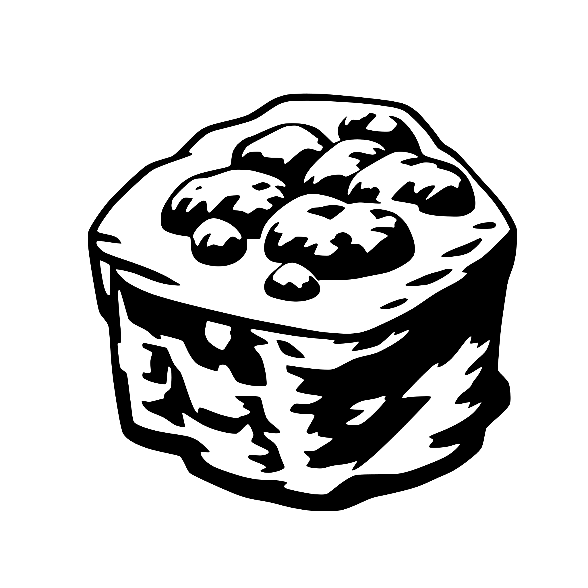 AI-generated SVG of a a nugget