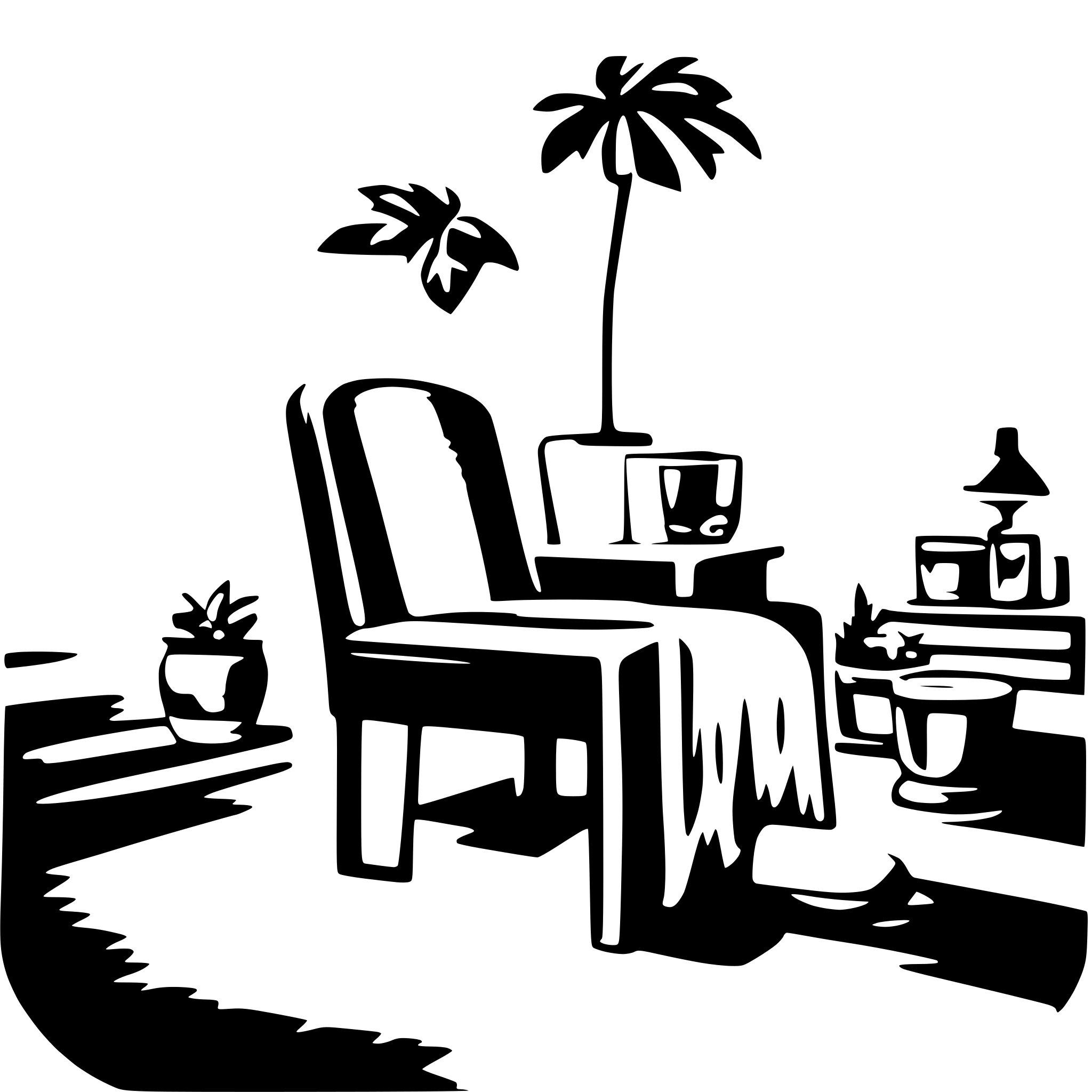 AI-generated SVG of a vintage mood