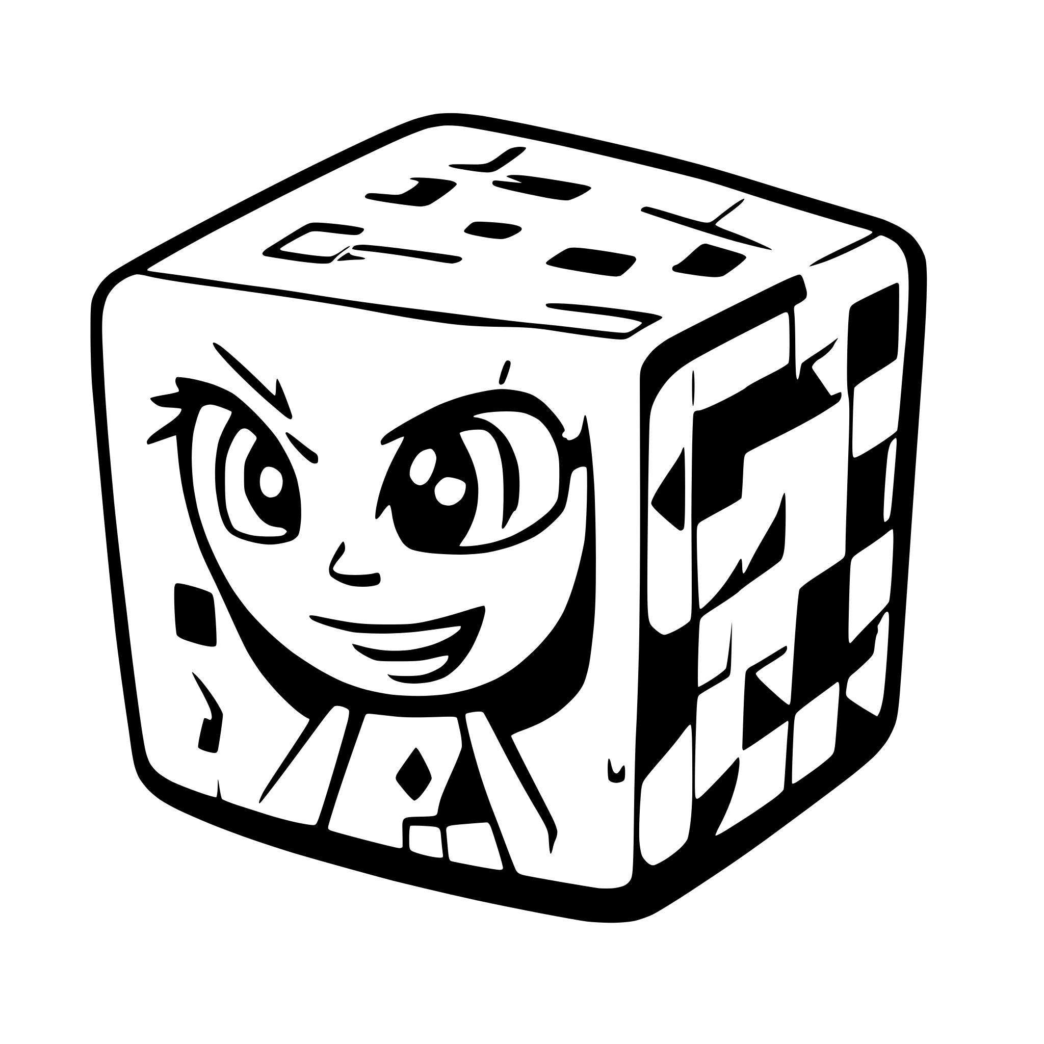AI-generated SVG of a Intertime cube