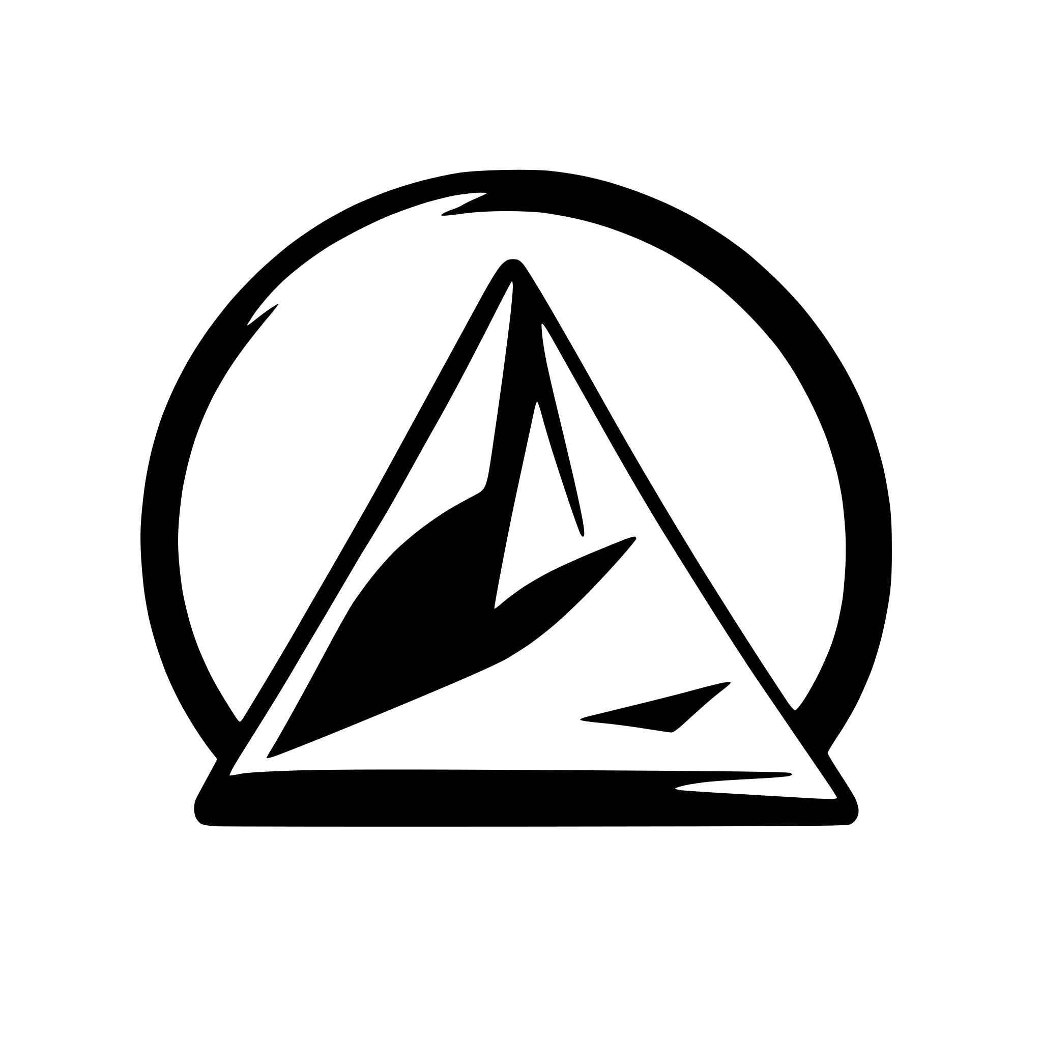 AI-generated SVG of 'Three triangles'