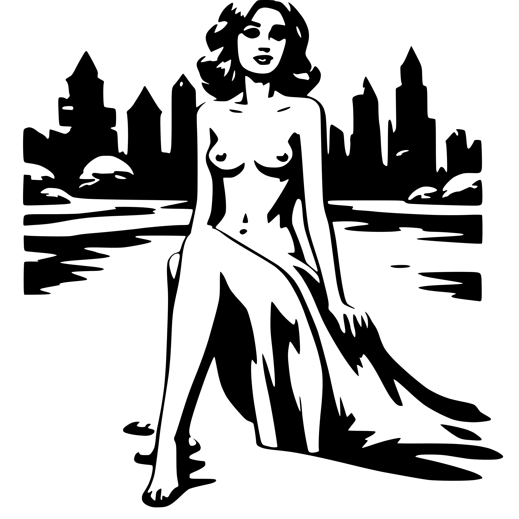 AI-generated SVG of 'nude woman, full body'