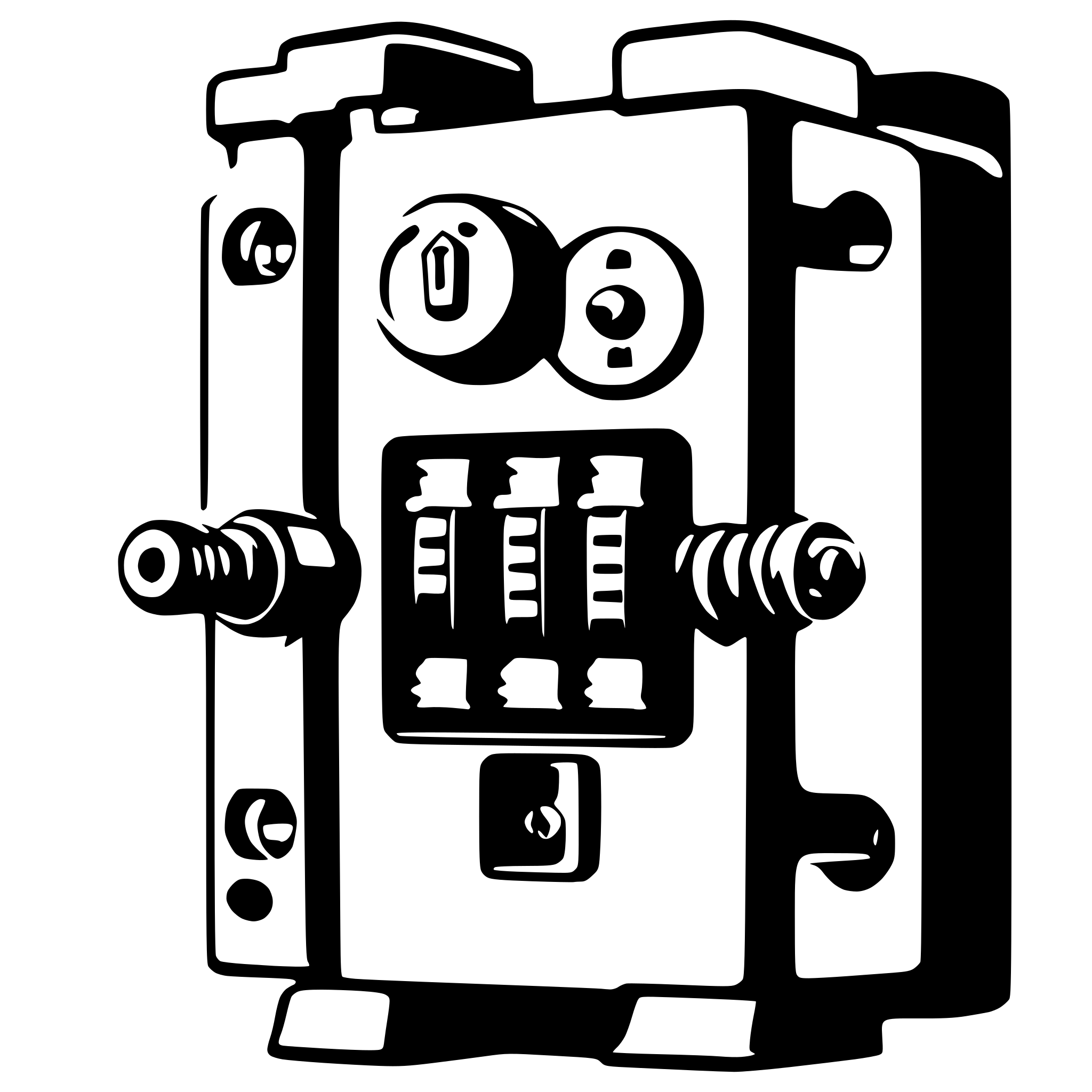 AI-generated SVG of a svg open circuit breaker