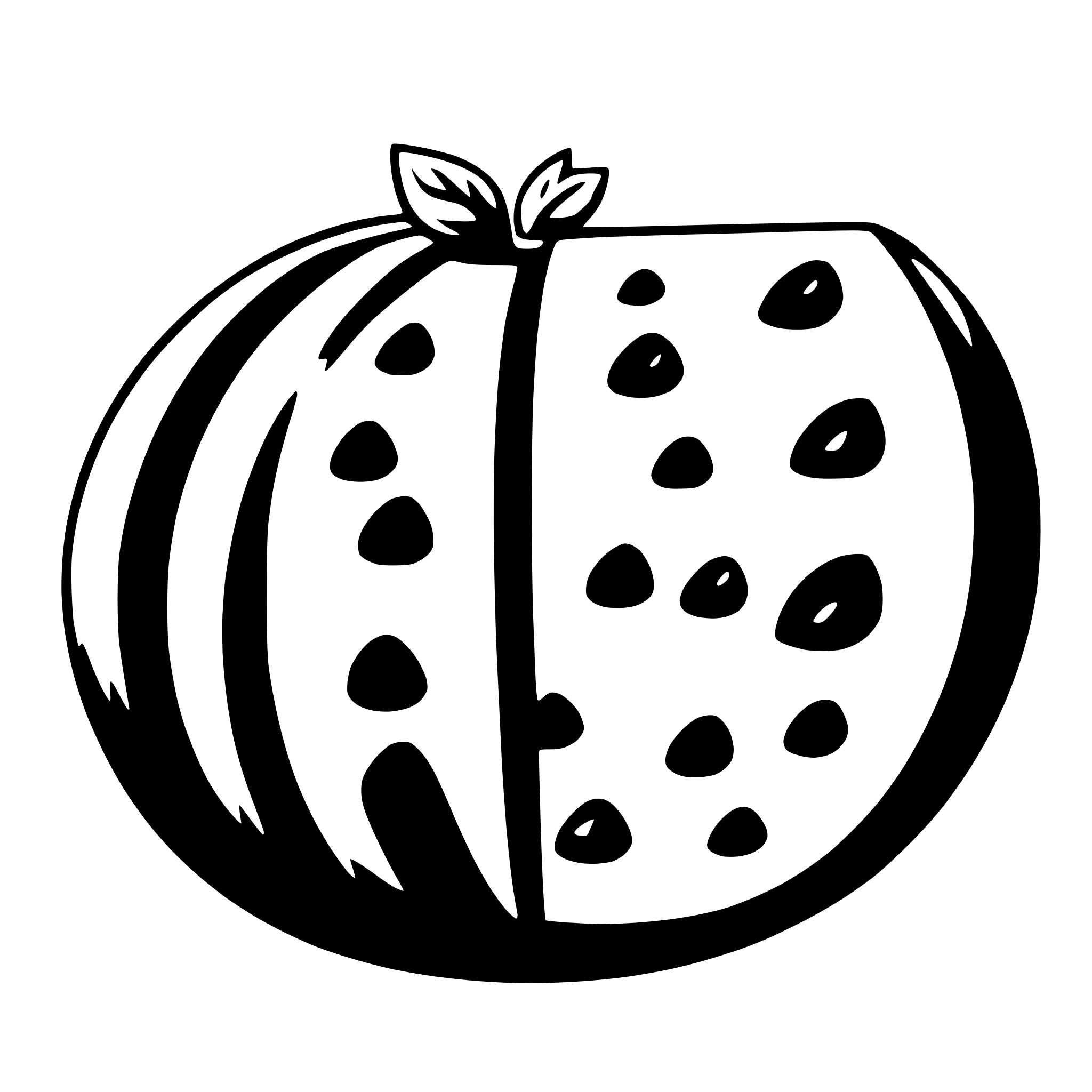 AI-generated SVG of a watermelon