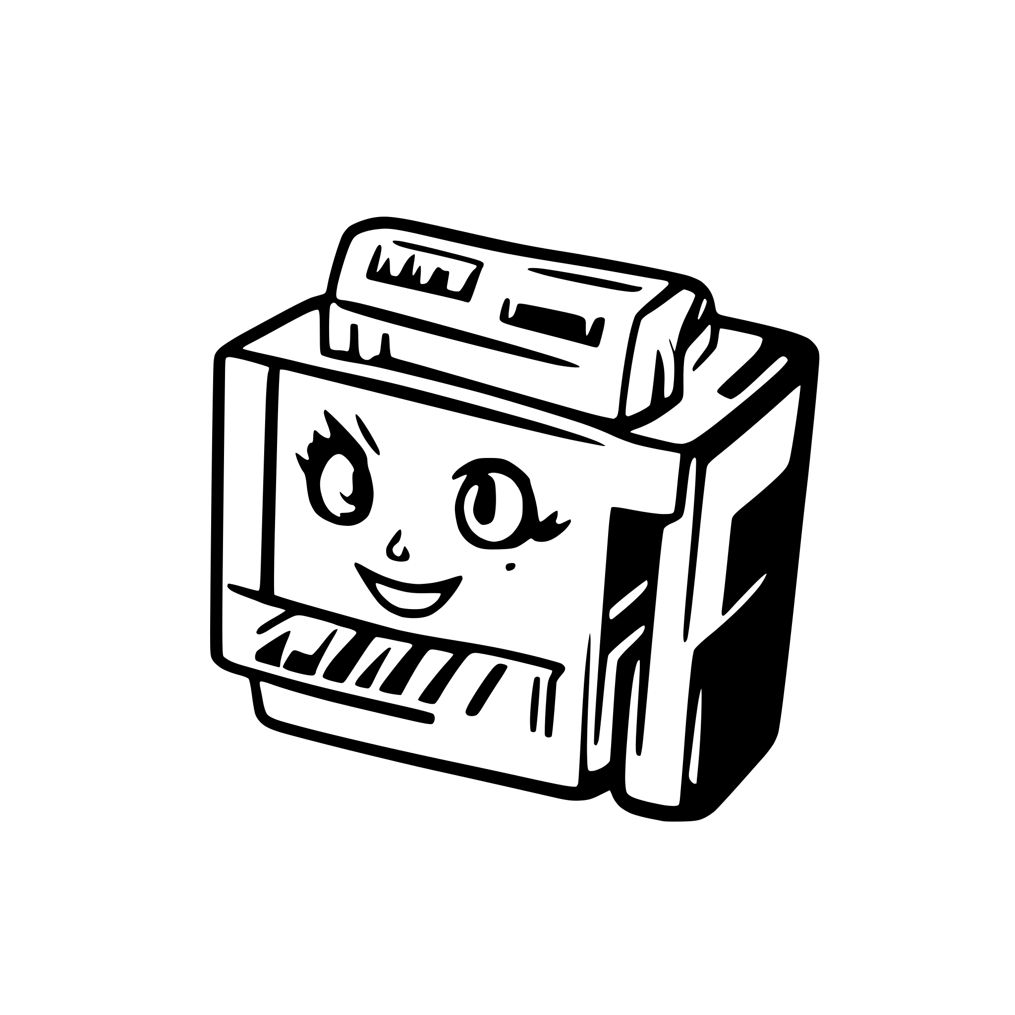 AI-generated SVG of a printer ink cartridge