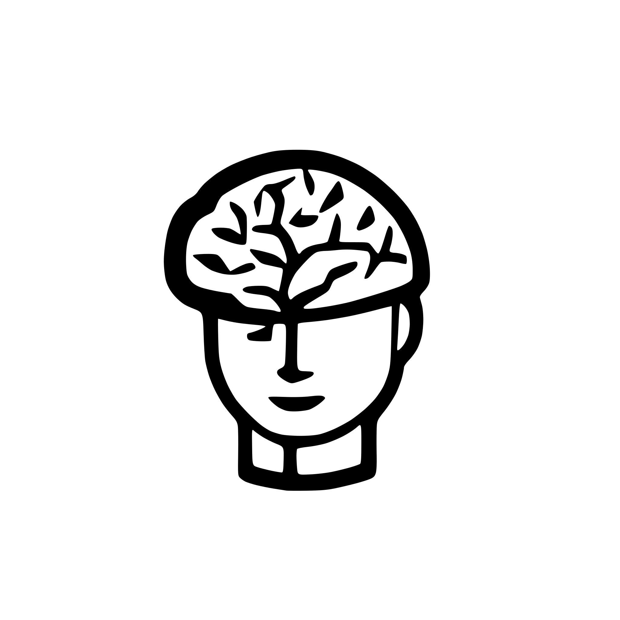 AI-generated SVG of a brain