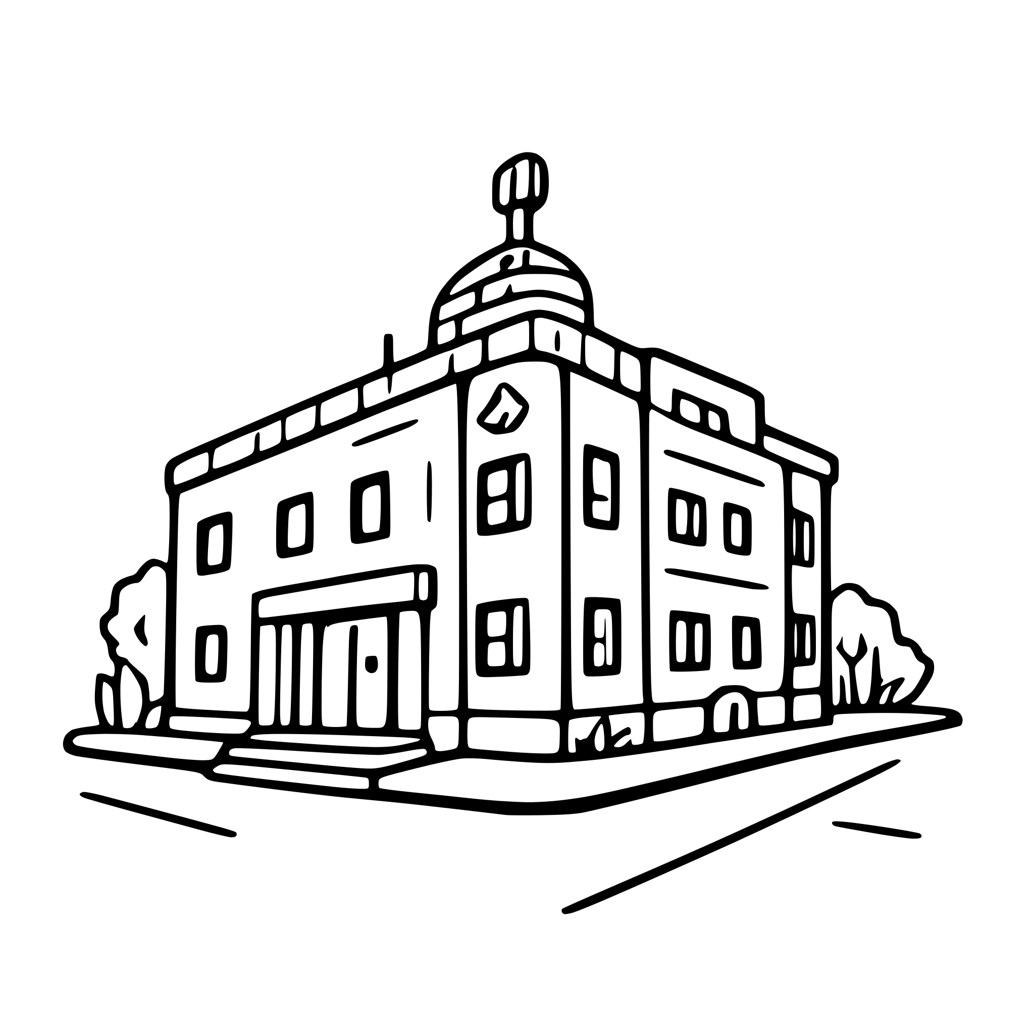AI-generated SVG of 'bulding of hospital'