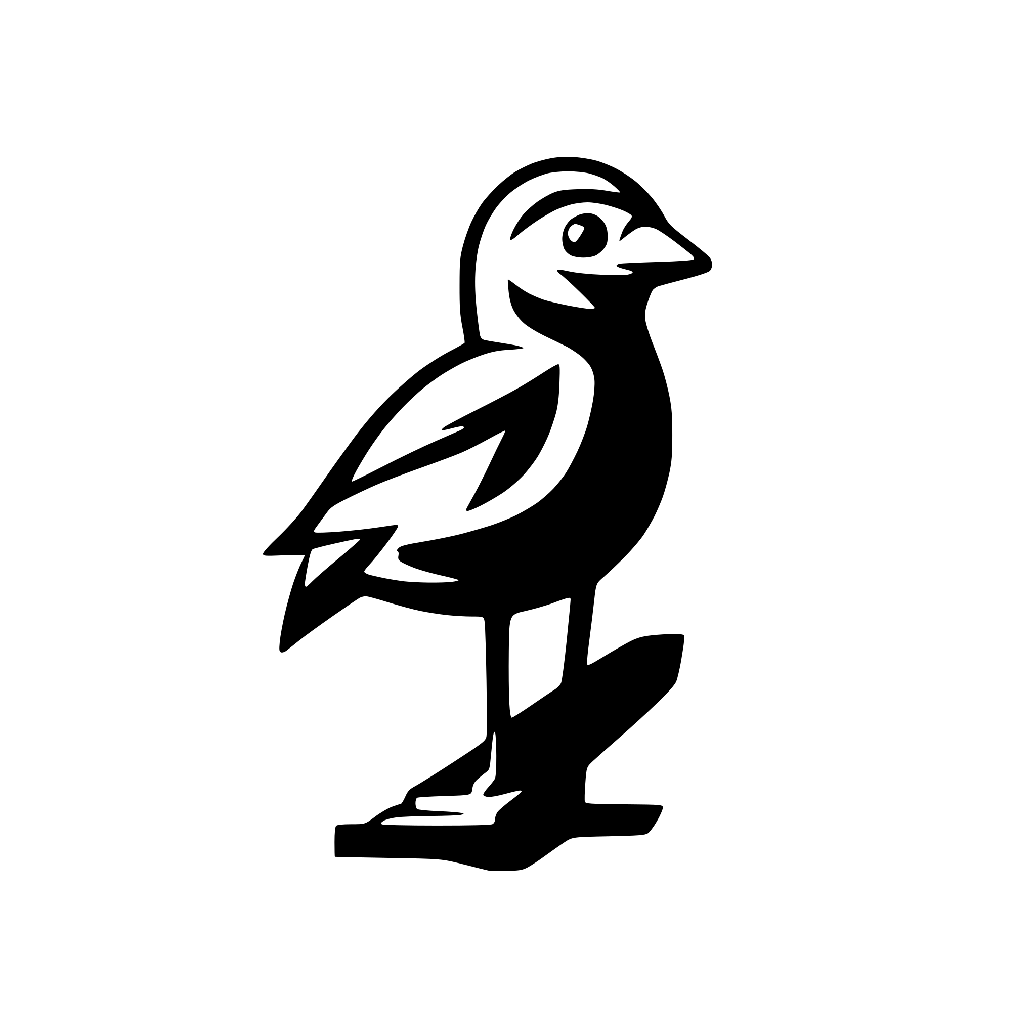 AI-generated SVG of a Bird logo