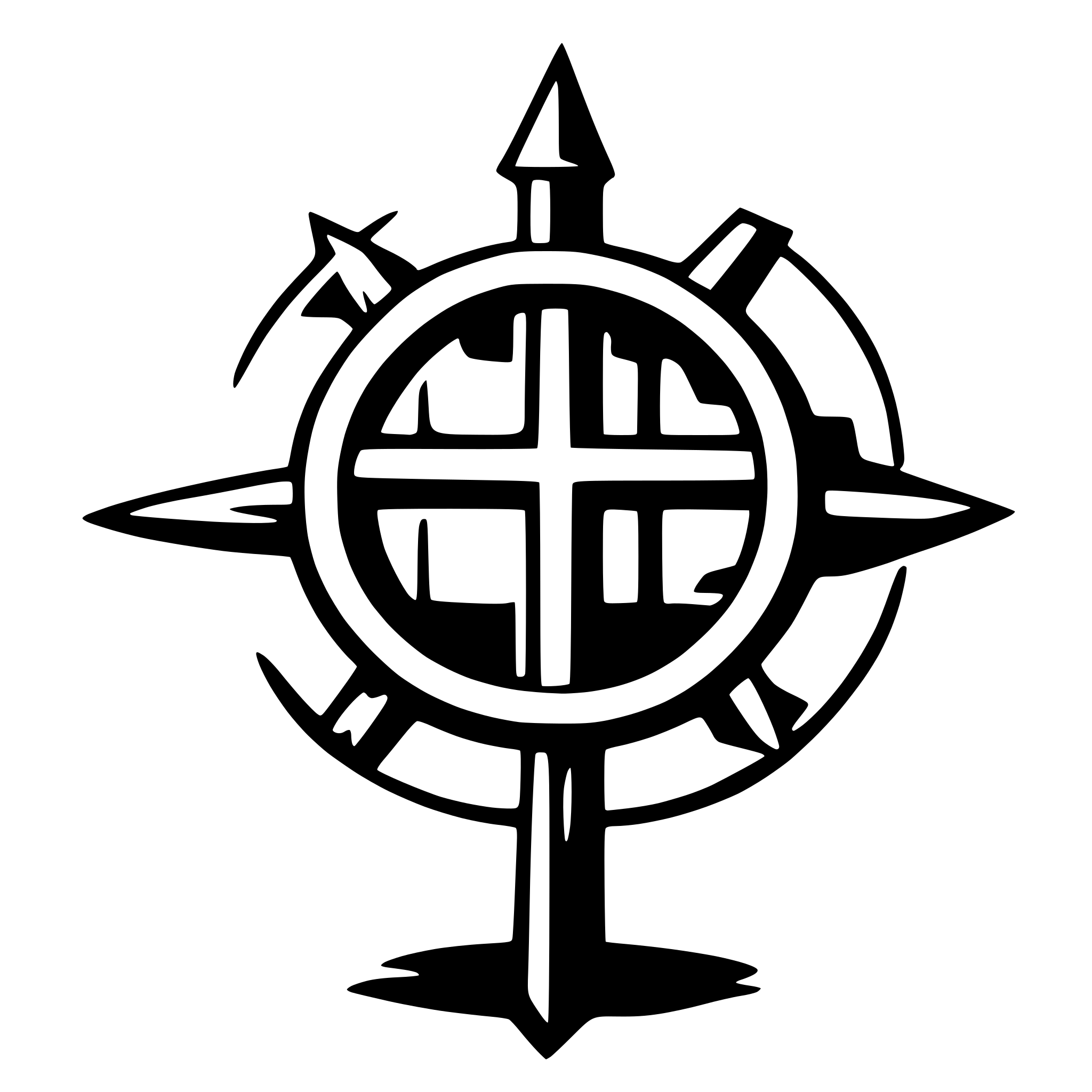 AI-generated SVG of 'Anarchy symbol'