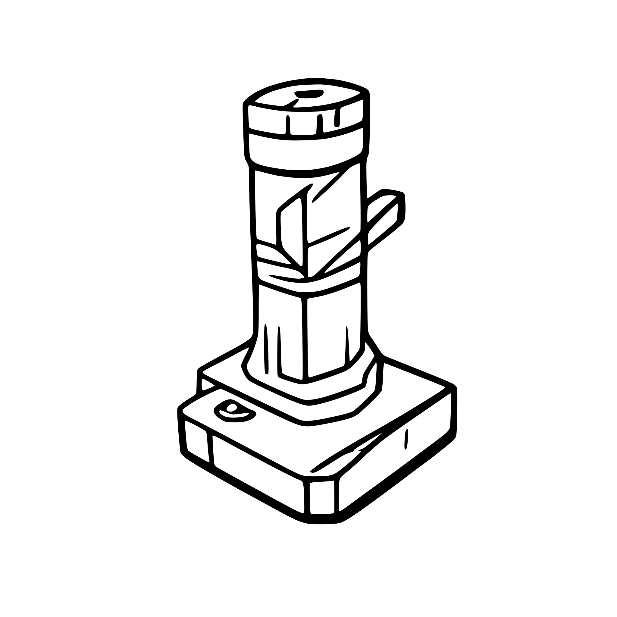 AI-generated SVG of 'a simple wood router'
